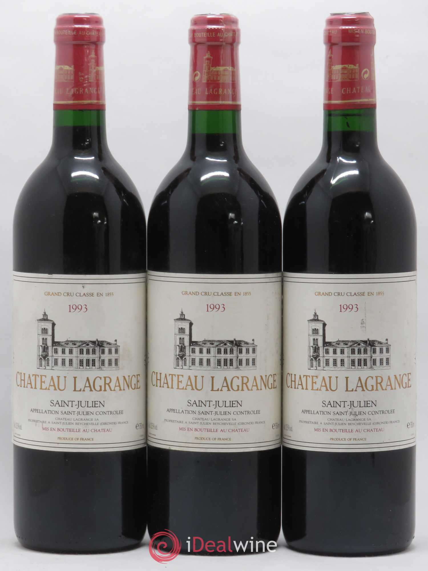 Château Lagrange 3ème Grand Cru Classé 1993 - Lot de 6 bouteilles - 2