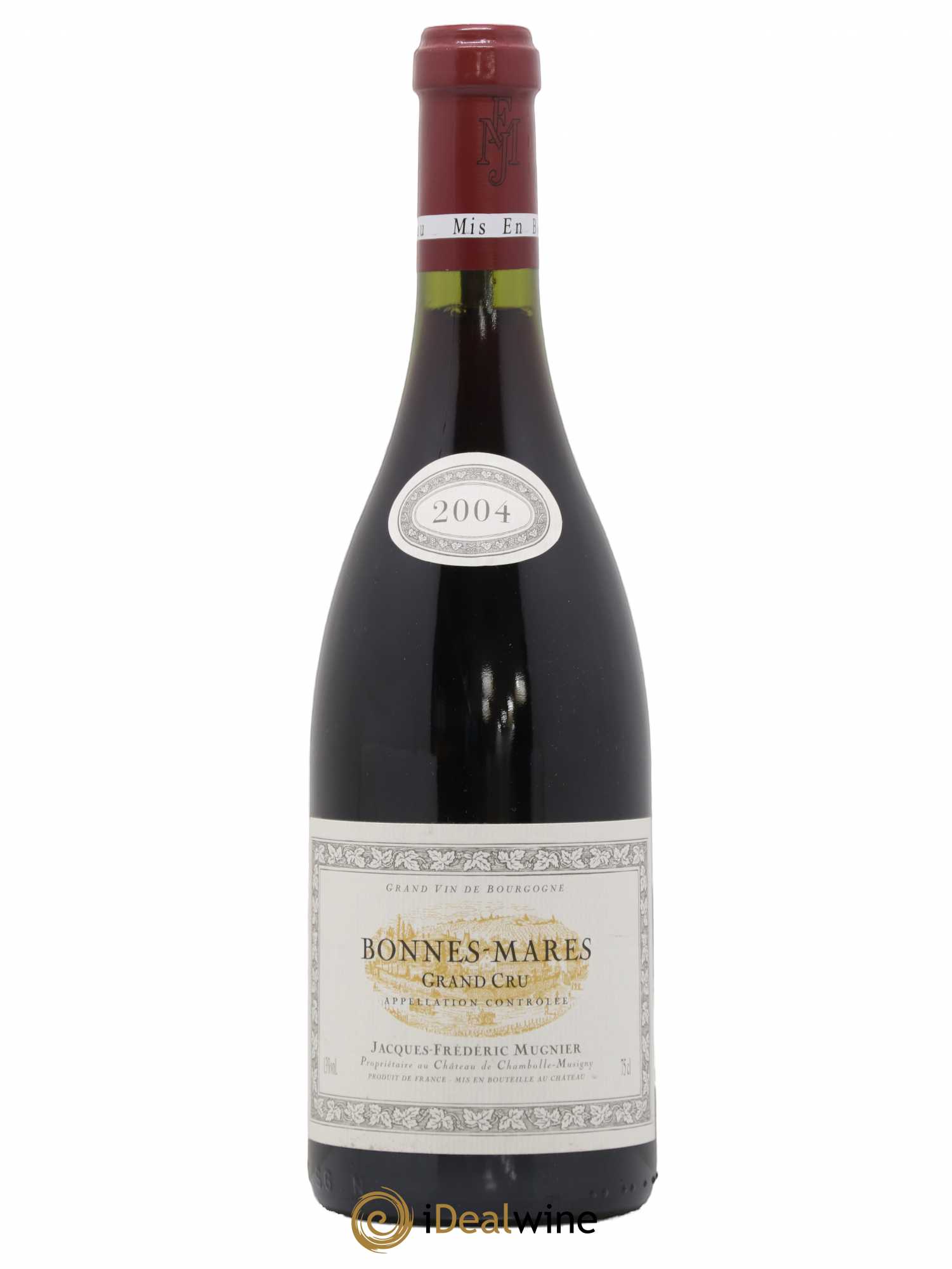 Bonnes-Mares Grand Cru Jacques-Frédéric Mugnier 2004 - Lot de 1 bouteille - 0
