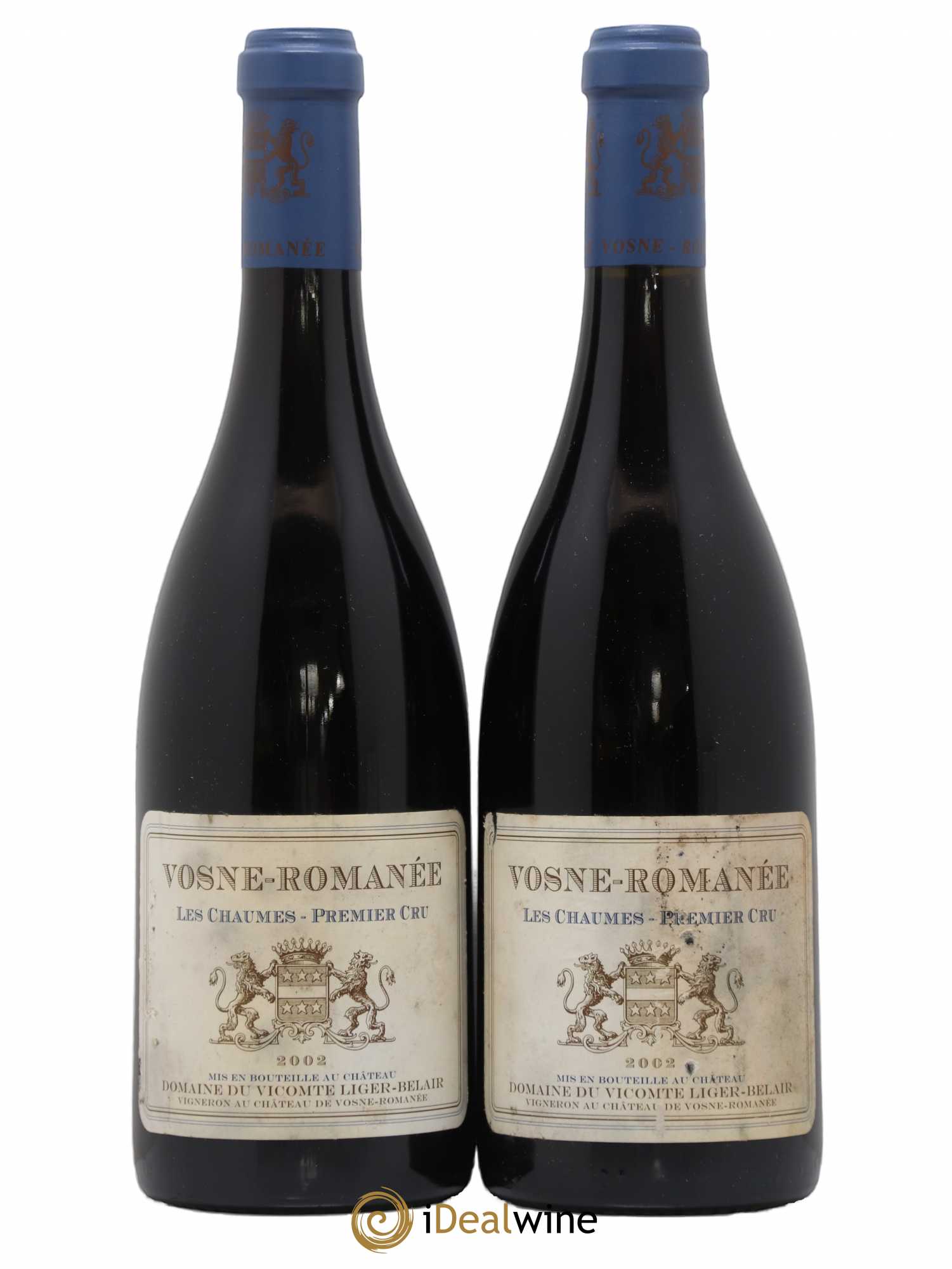 Vosne-Romanée 1er Cru Les Chaumes Comte Liger-Belair (Domaine du) 2002 - Lot de 2 bouteilles - 0