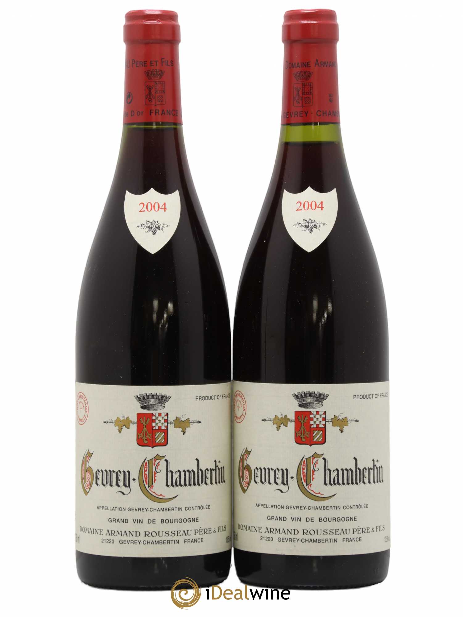Gevrey-Chambertin Armand Rousseau (Domaine) 2004 - Posten von 2 Flaschen - 0