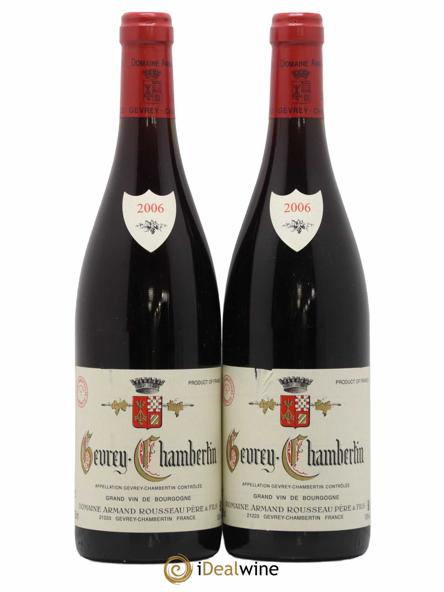 Gevrey-Chambertin Armand Rousseau (Domaine) 2006 - Lot de 2 bouteilles - 0
