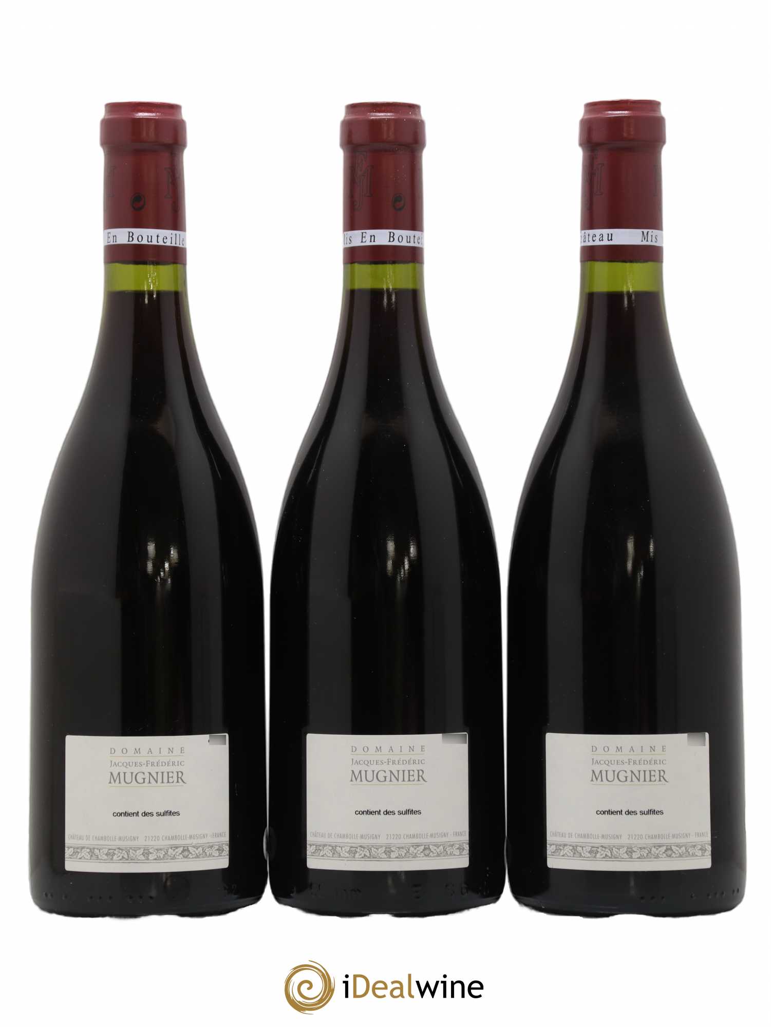 Nuits-Saint-Georges 1er Cru Clos de La Maréchale Jacques-Frédéric Mugnier 2006 - Lot de 3 bouteilles - 1