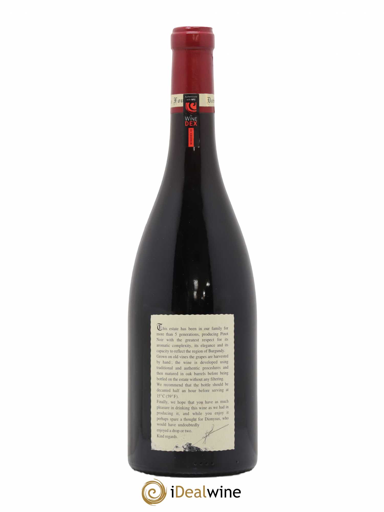 Gevrey-Chambertin 1er Cru Clos Saint-Jacques Vieille Vigne Fourrier (Domaine) 2001 - Lot de 1 bouteille - 1