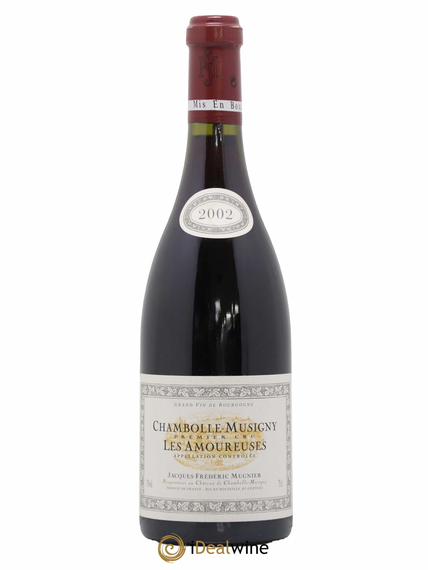 Chambolle-Musigny 1er Cru Les Amoureuses Jacques-Frédéric Mugnier 2002 - Lot de 1 bouteille - 0