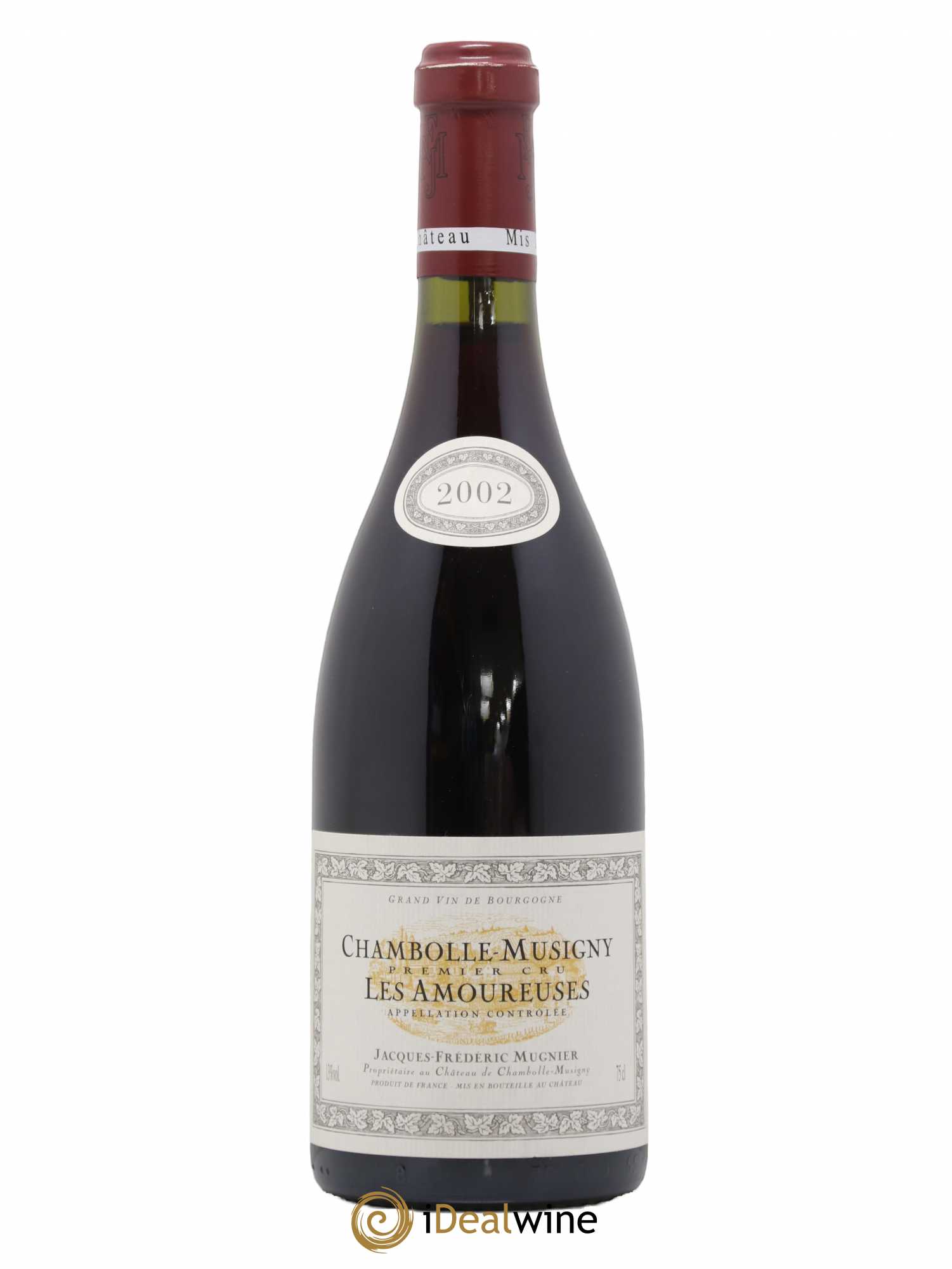 Chambolle-Musigny 1er Cru Les Amoureuses Jacques-Frédéric Mugnier 2002 - Lot de 1 bouteille - 0