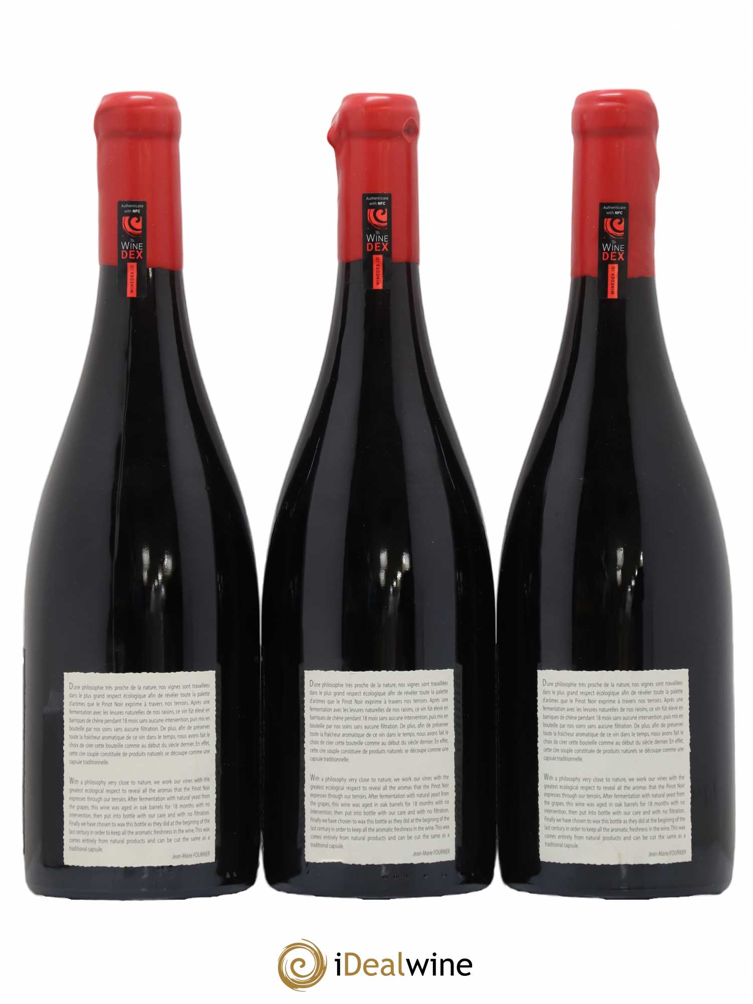 Gevrey-Chambertin 1er Cru Clos Saint-Jacques Vieille Vigne Fourrier (Domaine) 2005 - Lot de 3 bouteilles - 1