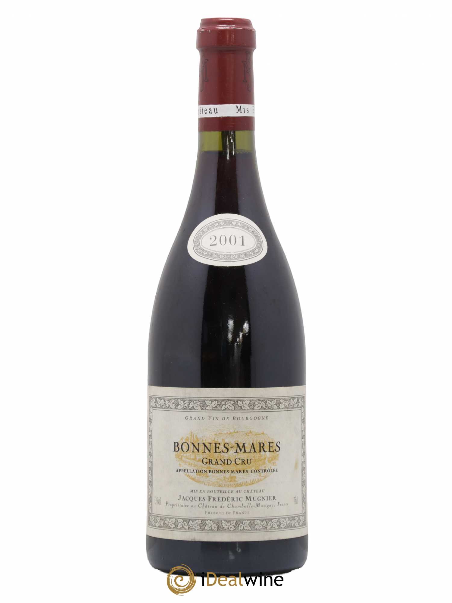 Bonnes-Mares Grand Cru Jacques-Frédéric Mugnier 2001 - Lot de 1 bouteille - 0