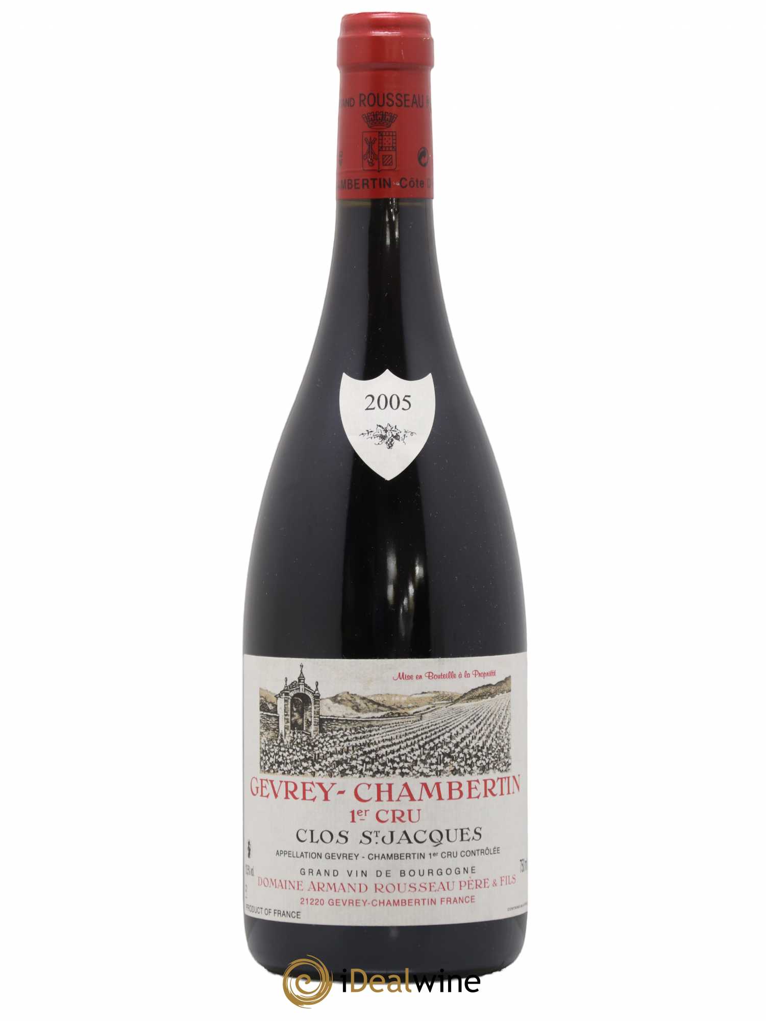Gevrey-Chambertin 1er Cru Clos Saint-Jacques Armand Rousseau (Domaine) 2005 - Lot de 1 bouteille - 0