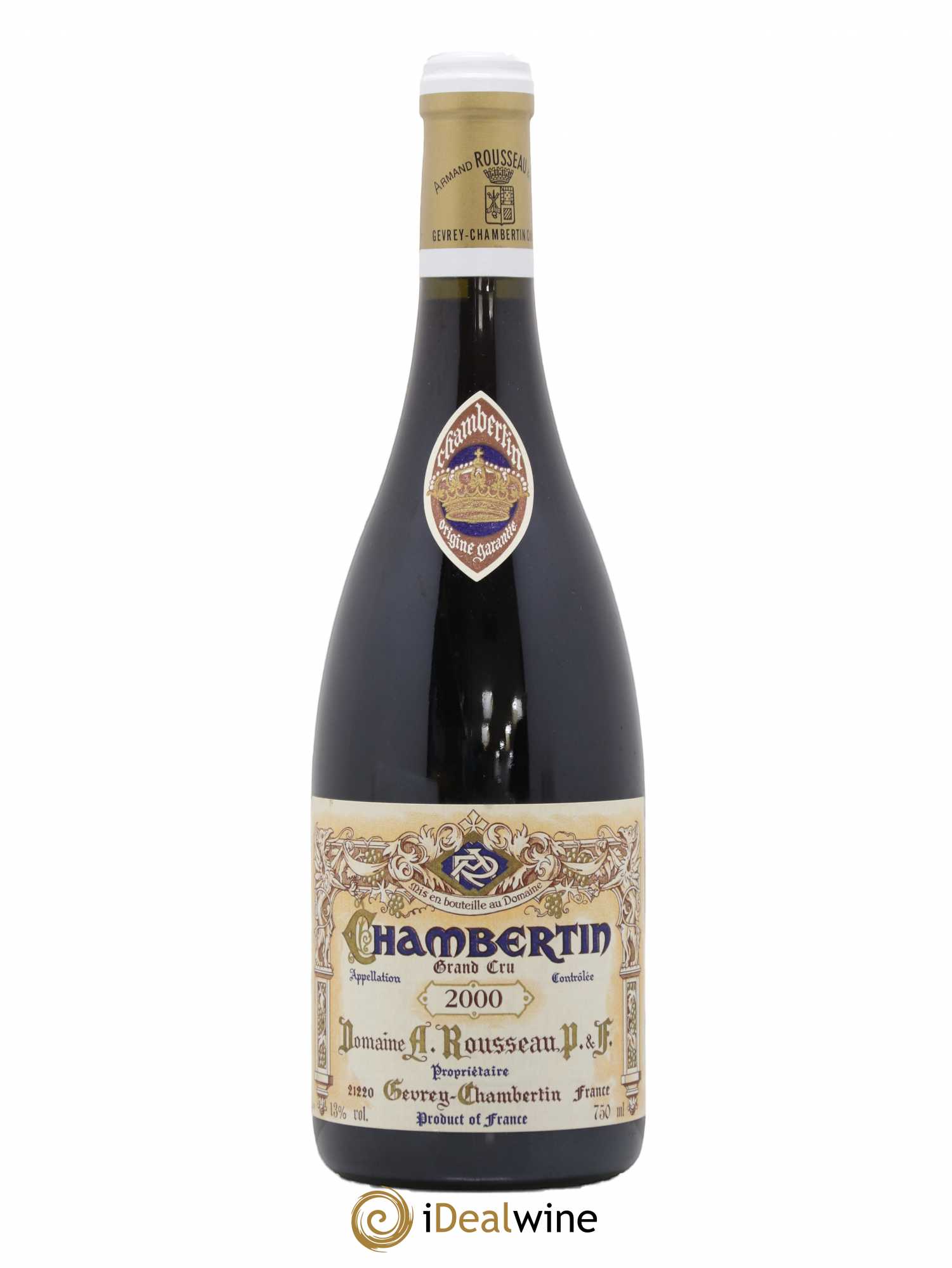 Chambertin Grand Cru Armand Rousseau (Domaine) 2000 - Lot de 1 bouteille - 0
