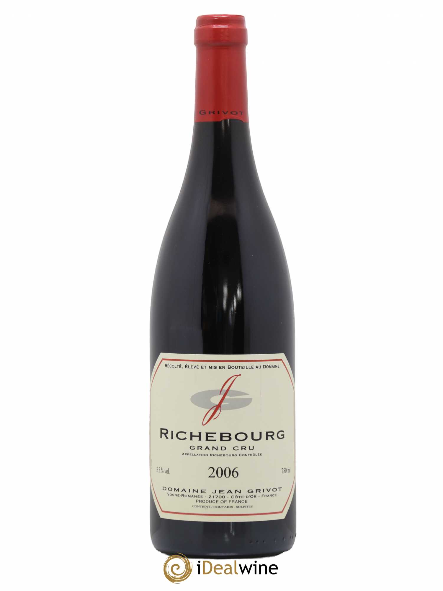 Richebourg Grand Cru Jean Grivot 2006 - Lot de 1 bouteille - 0