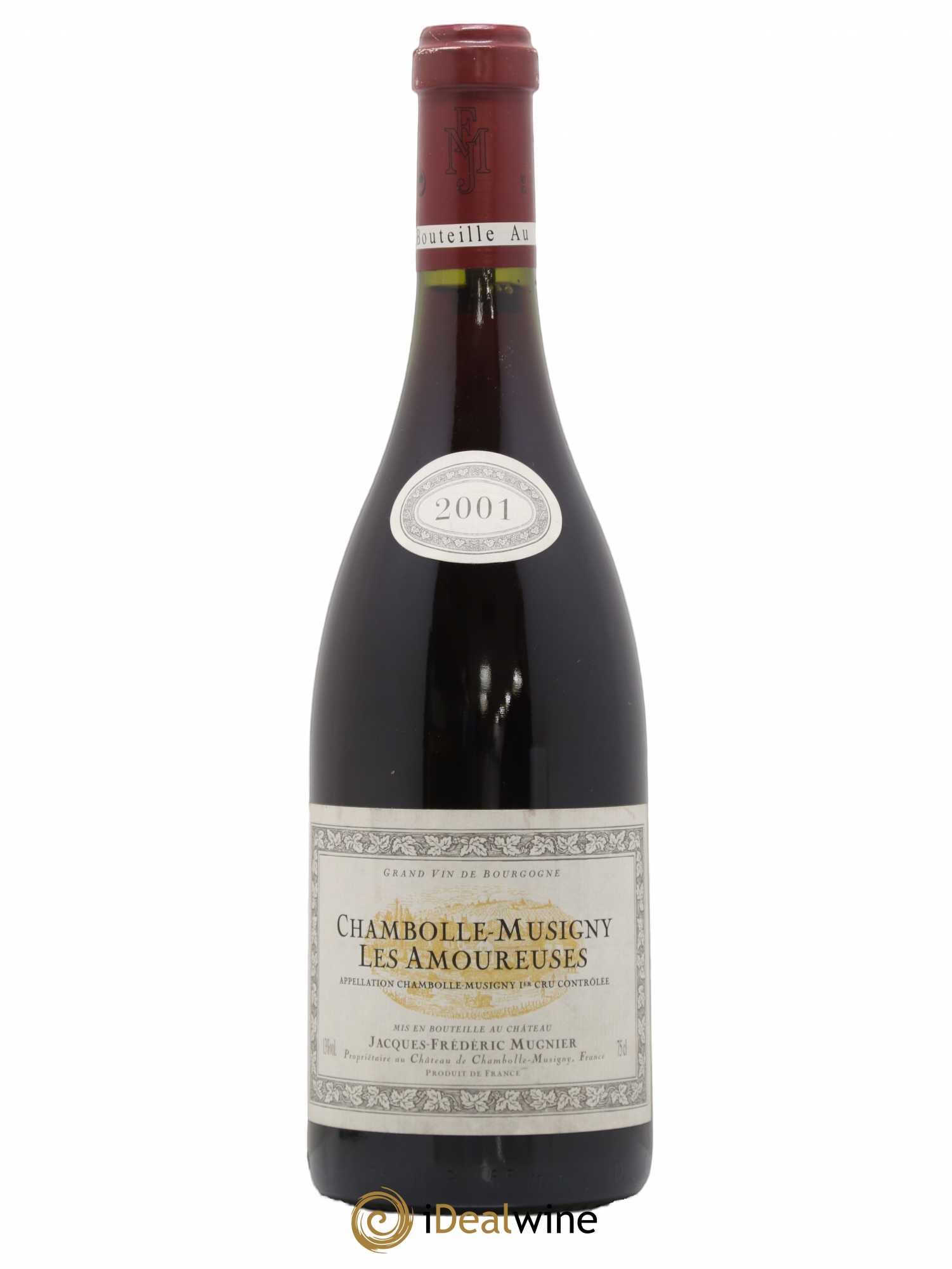 Chambolle-Musigny 1er Cru Les Amoureuses Jacques-Frédéric Mugnier 2001 - Lot de 1 bouteille - 0