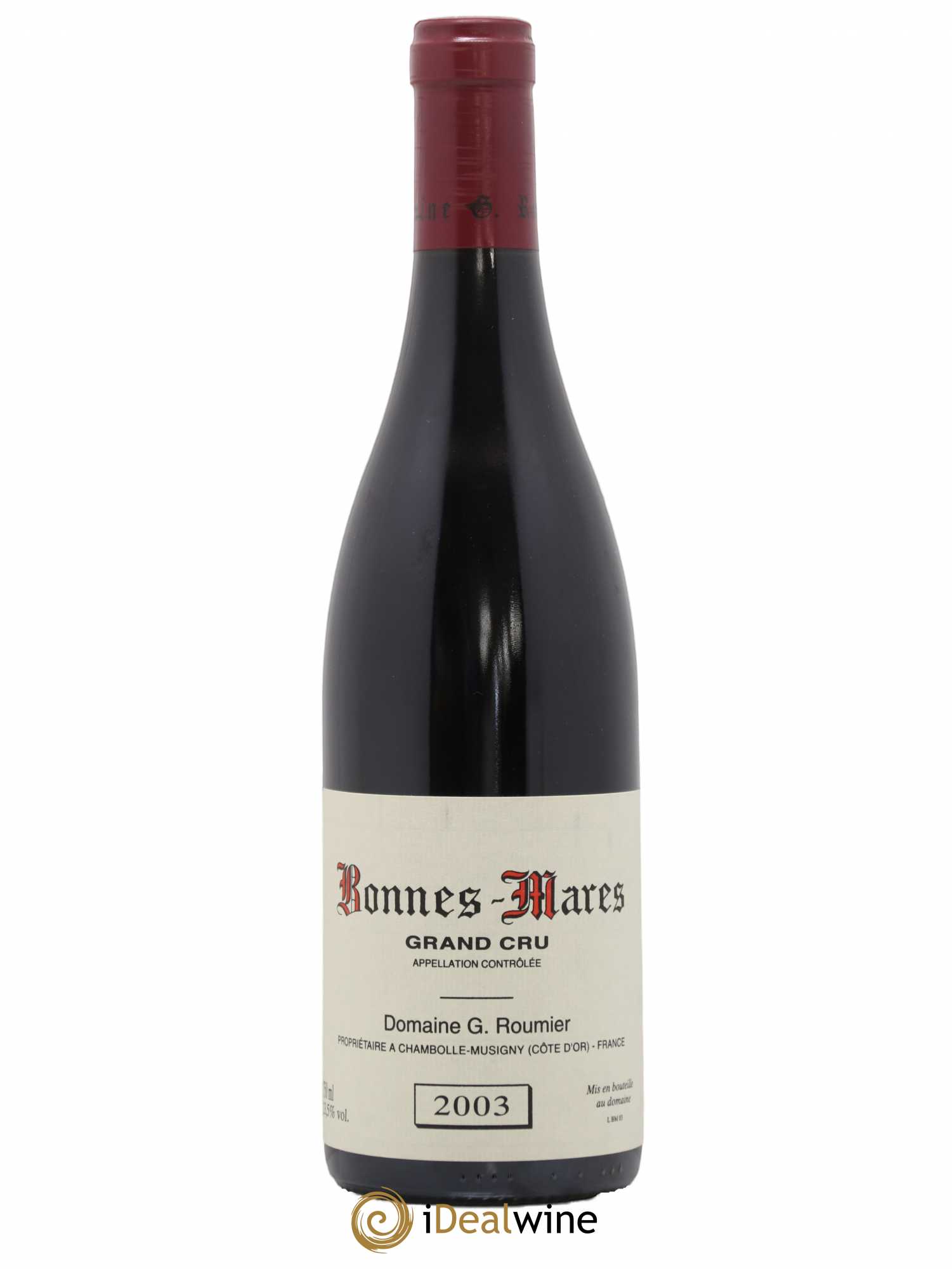 Bonnes-Mares Grand Cru Georges Roumier (Domaine) 2003 - Lot de 1 bouteille - 0