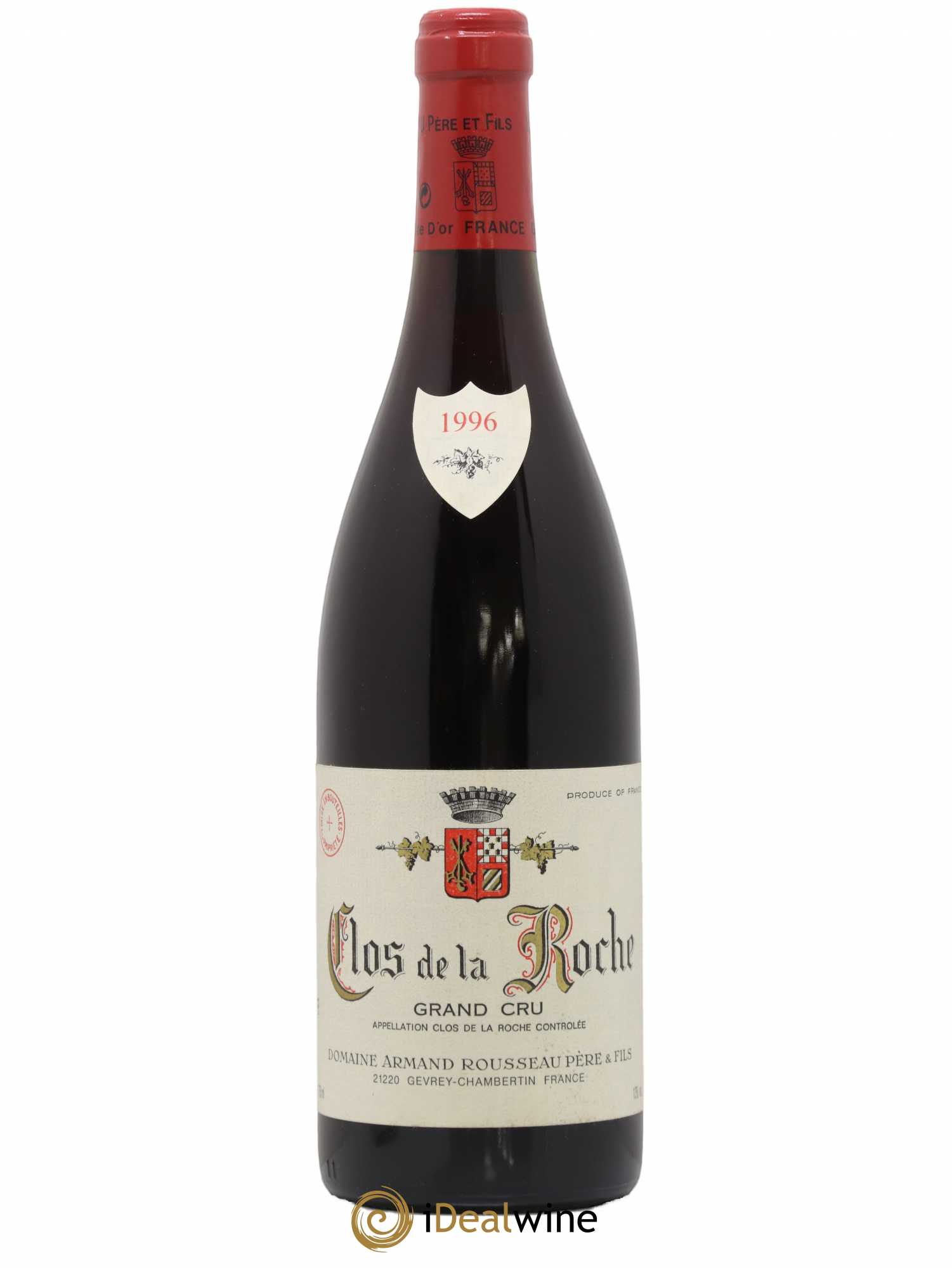 Clos de la Roche Grand Cru Armand Rousseau (Domaine) 1996 - Posten von 1 Flasche - 0