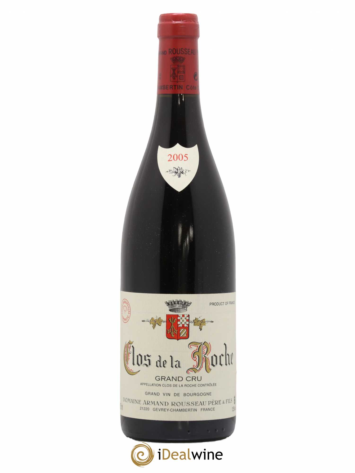 Clos de la Roche Grand Cru Armand Rousseau (Domaine) 2005 - Lot de 1 bouteille - 0