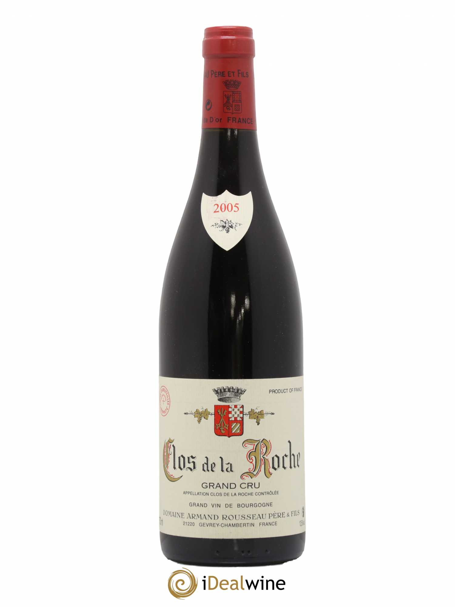 Clos de la Roche Grand Cru Armand Rousseau (Domaine) 2005 - Lot de 1 bouteille - 0