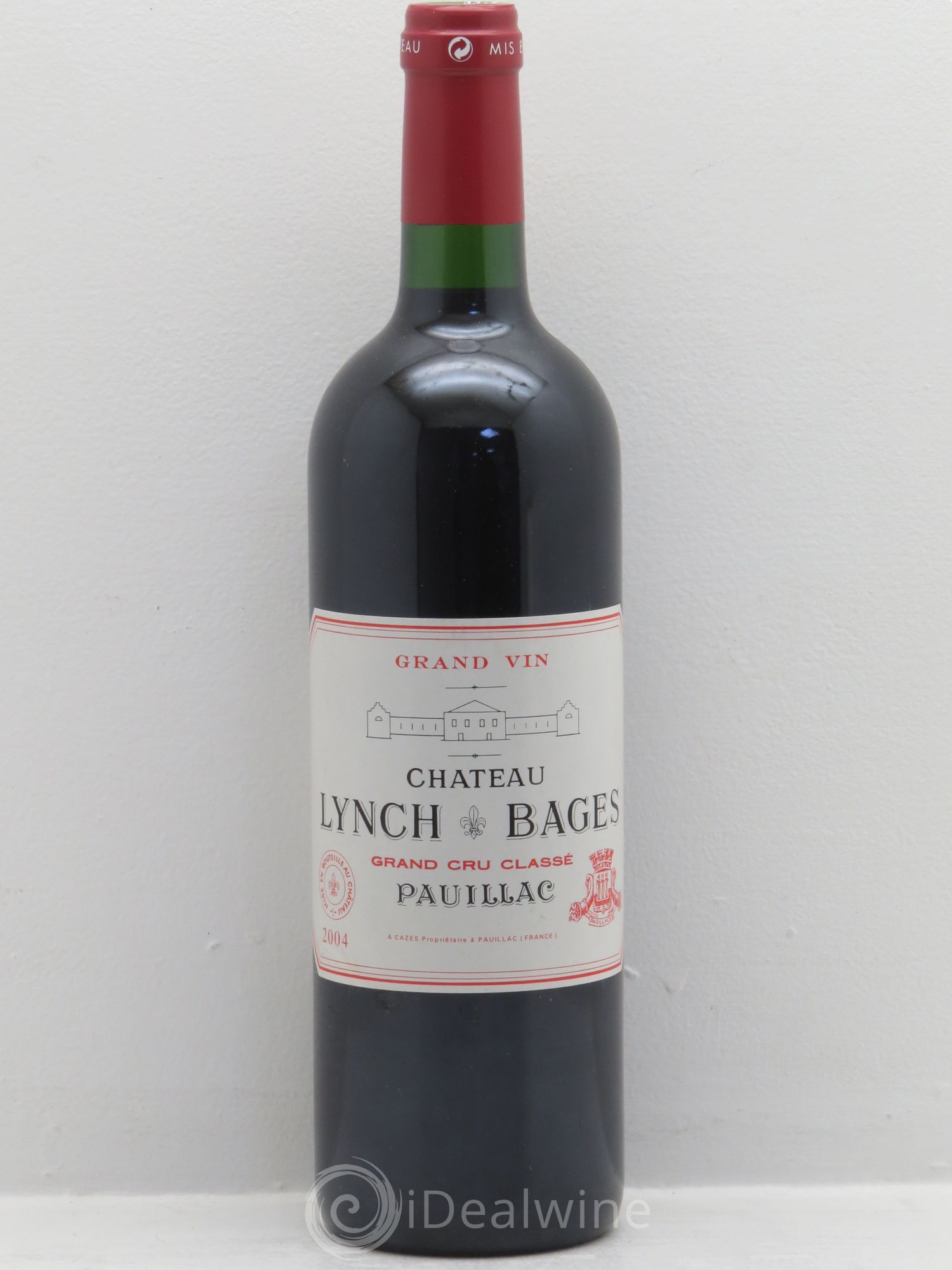 Château Lynch Bages 5ème Grand Cru Classé 2004 - Lot de 1 bouteille - 0