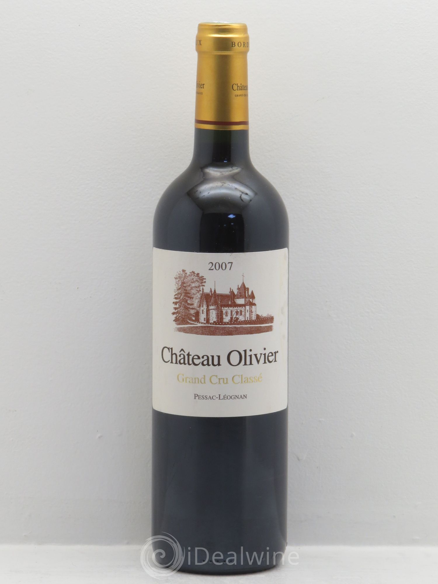 Château Olivier Cru Classé de Graves 2007 - Lot de 1 bouteille - 0