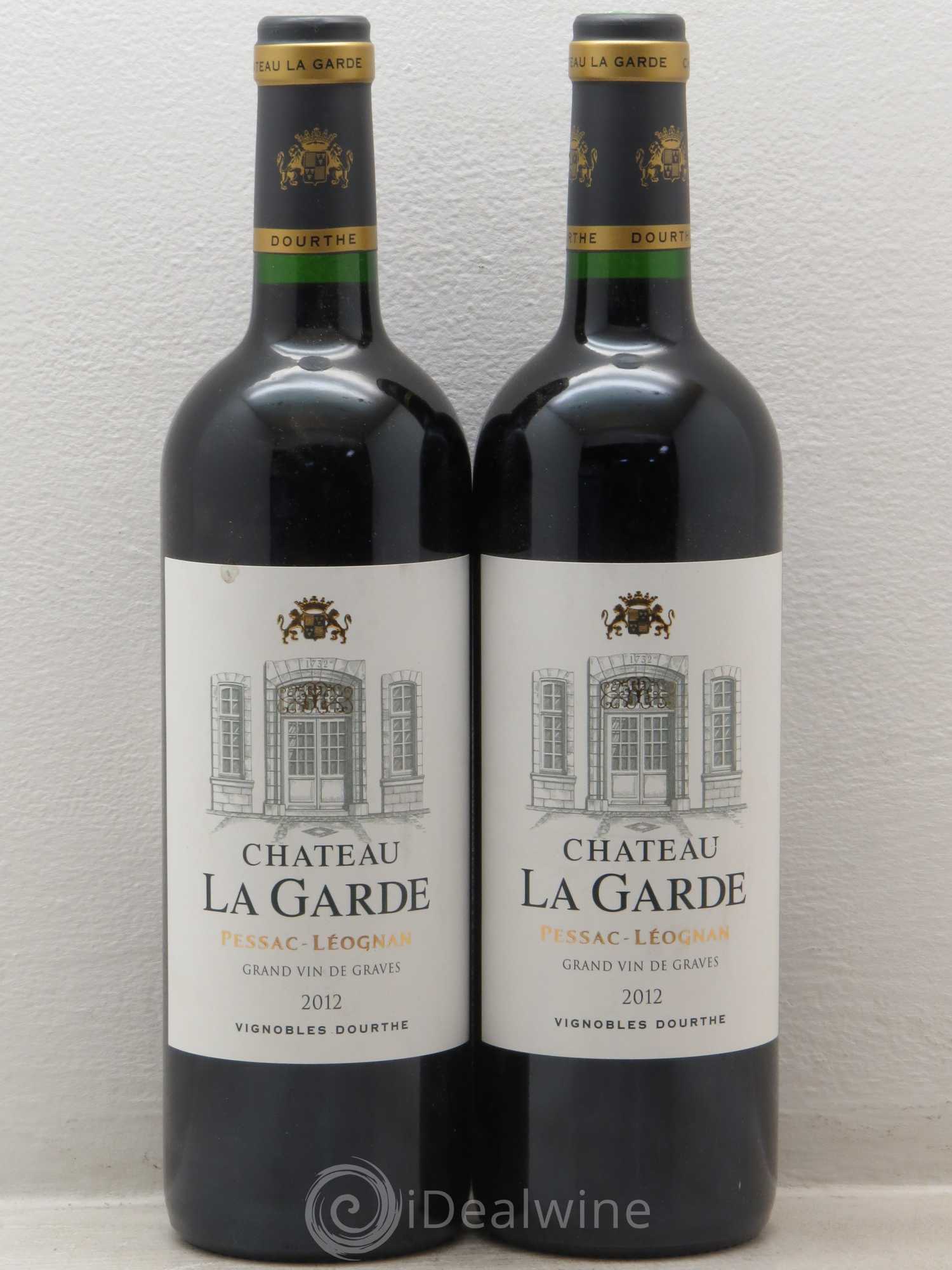 Château la Garde 2012 - Lot de 2 bouteilles - 0