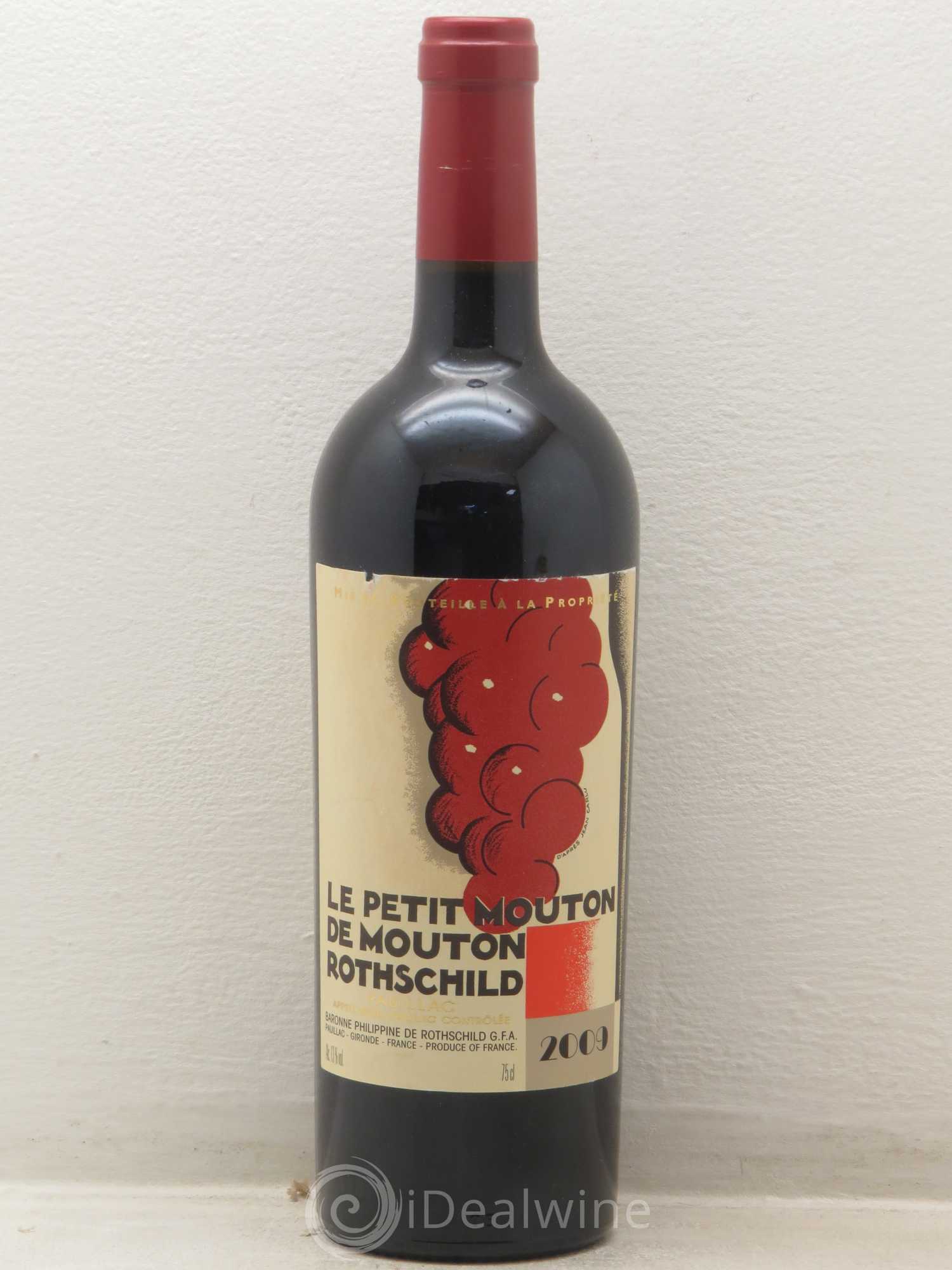 Petit Mouton Second Vin 2009 - Lot de 1 bouteille - 0