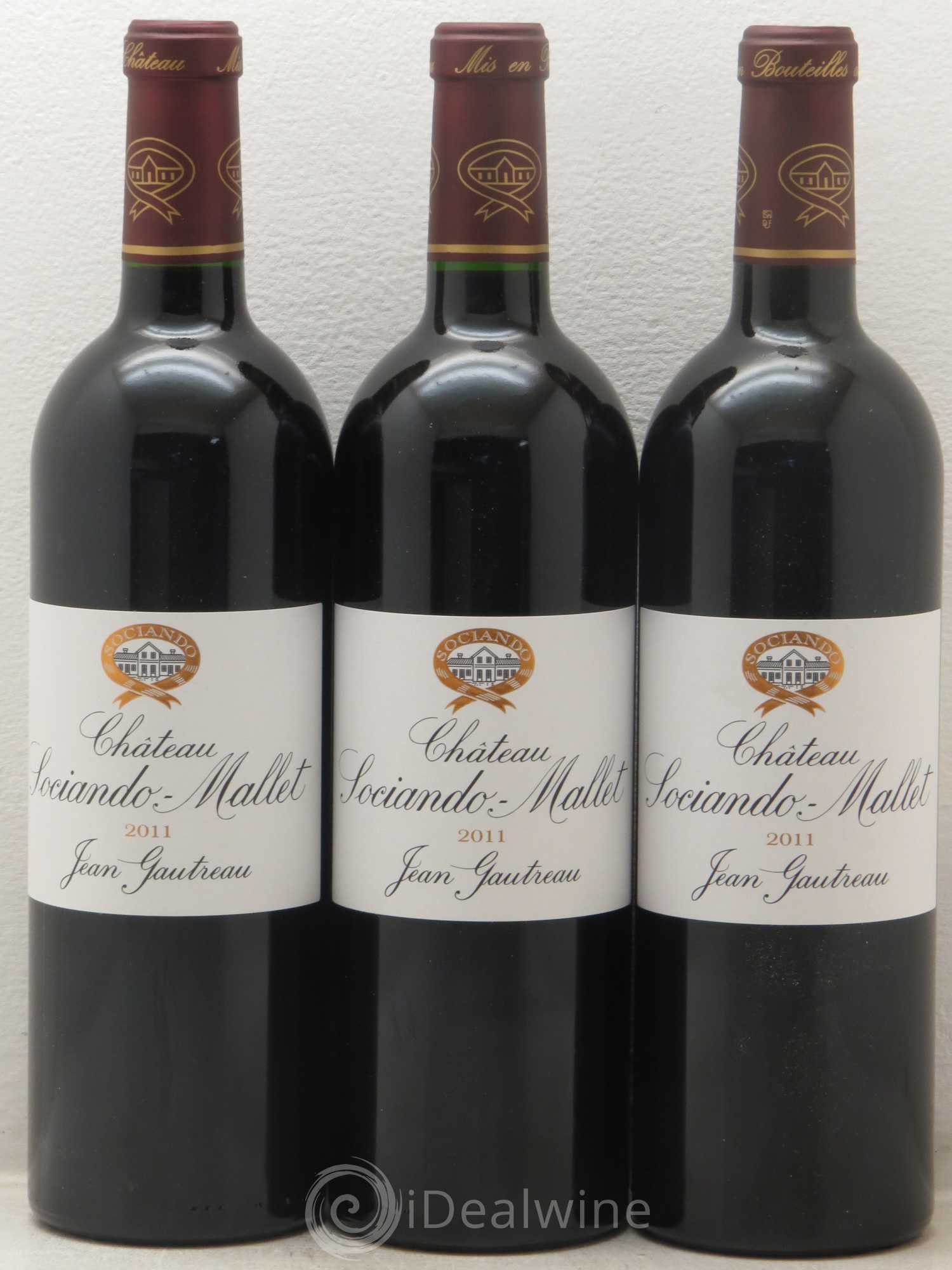 Château Sociando Mallet 2011 - Lot de 6 bouteilles - 2
