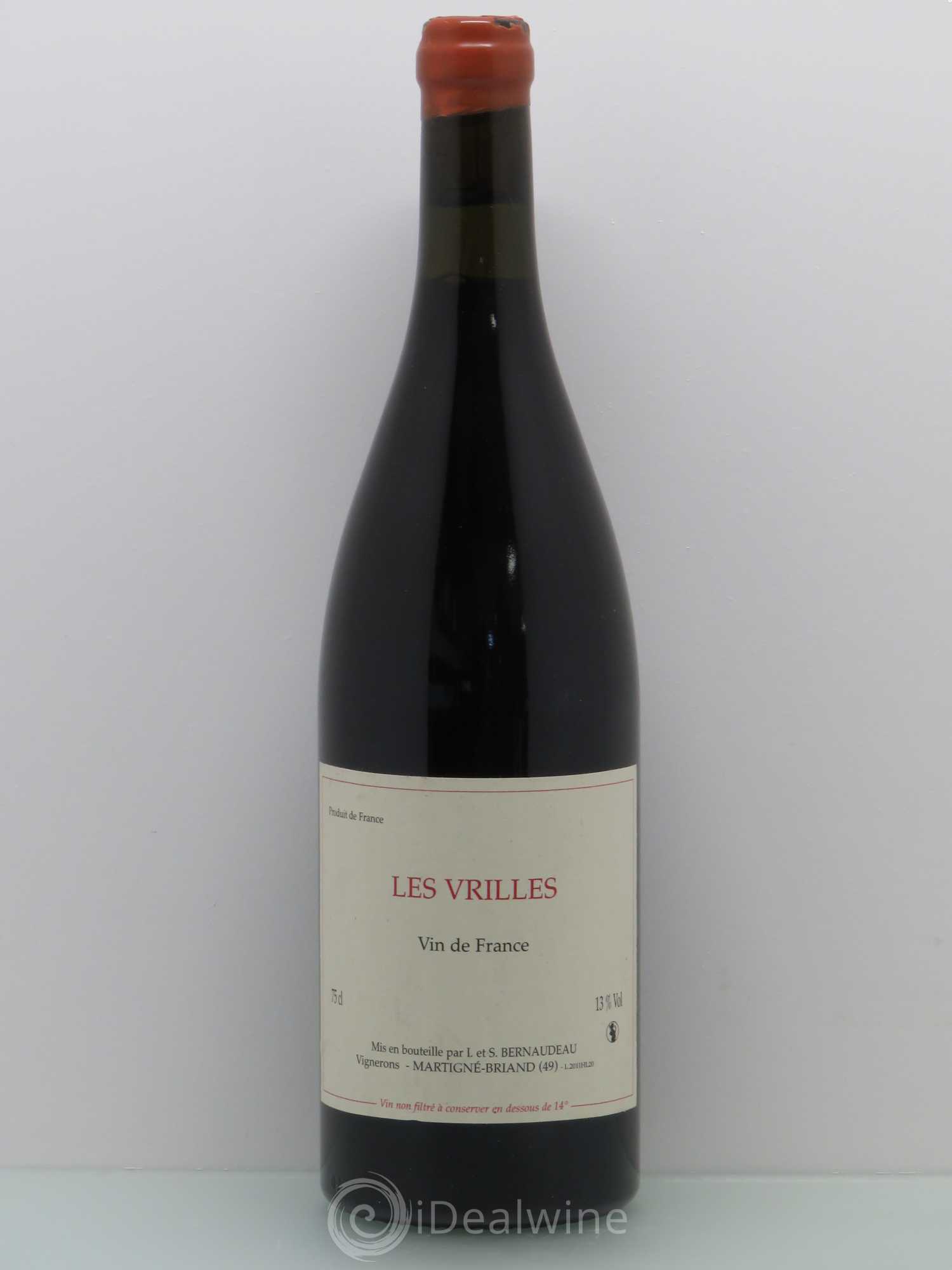 Vin de France Les Vrilles Stéphane Bernaudeau (Domaine) 2011 - Lot de 1 bouteille - 0