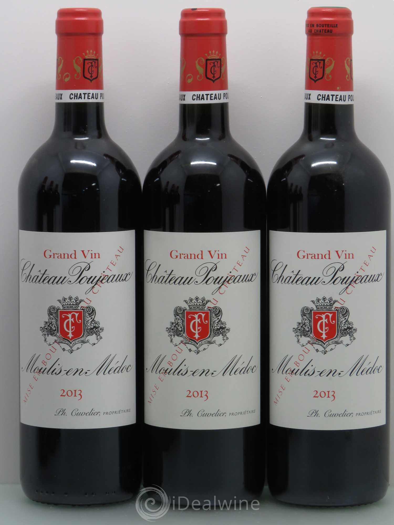Château Poujeaux 2013 - Lot de 6 bouteilles - 2