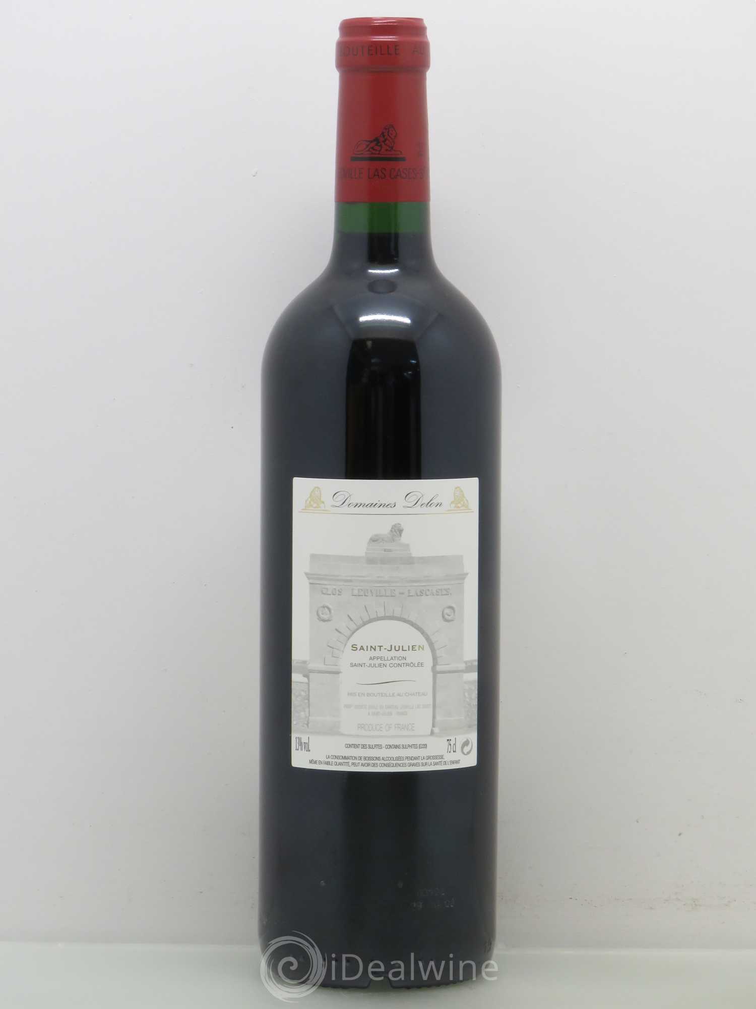 Château Léoville Las Cases 2ème Grand Cru Classé  (sans prix de réserve) 2006 - Lot de 1 bouteille - 1