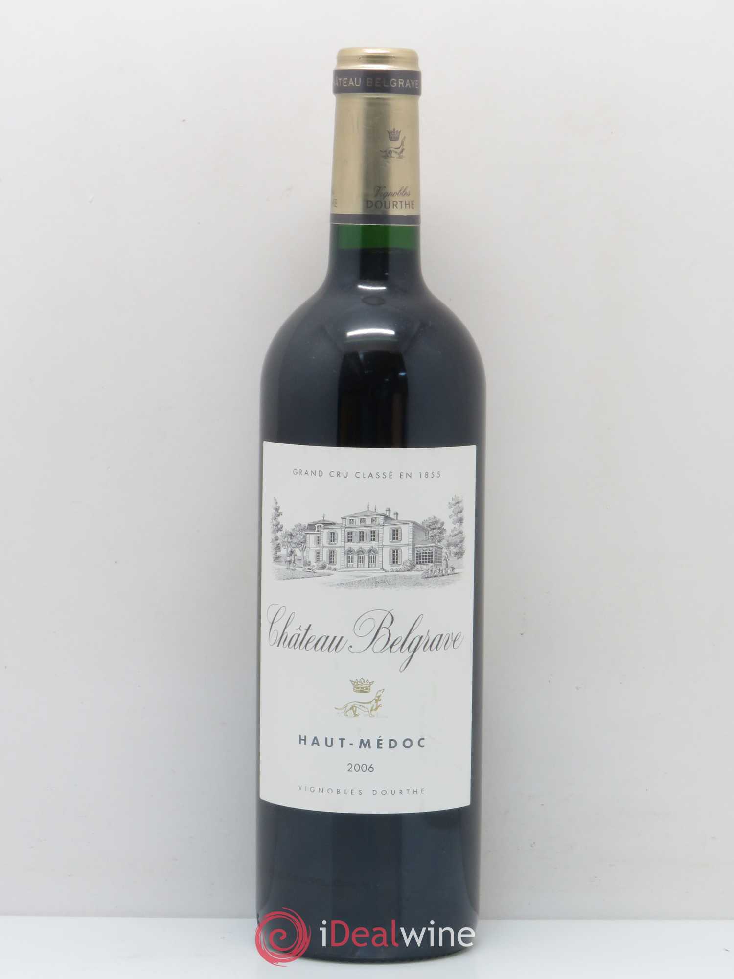 Château Belgrave 5ème Grand Cru Classé 2006 - Lot de 1 bouteille - 0
