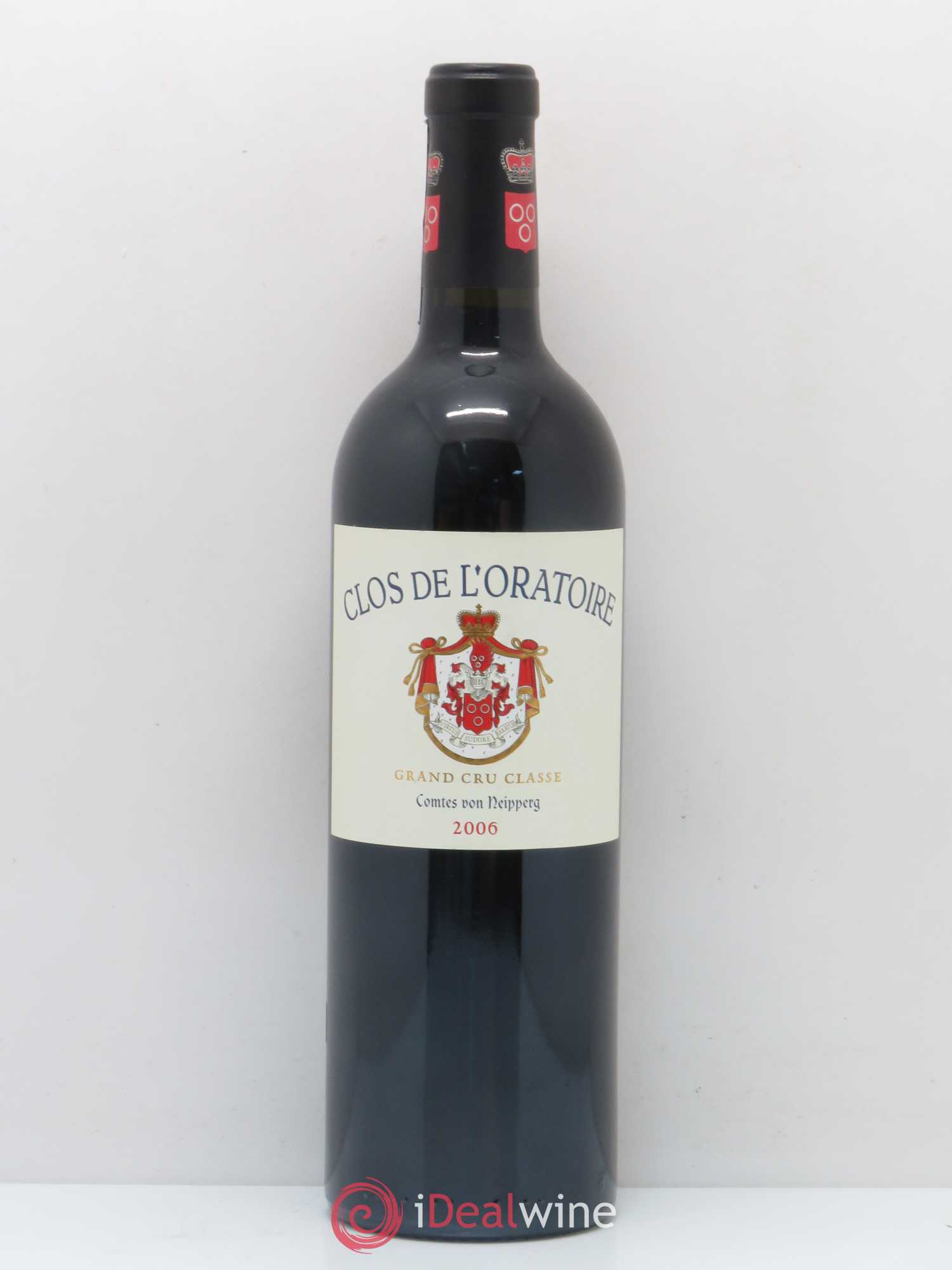 Clos de l'Oratoire Grand Cru Classé 2006 - Lot de 1 bouteille - 0