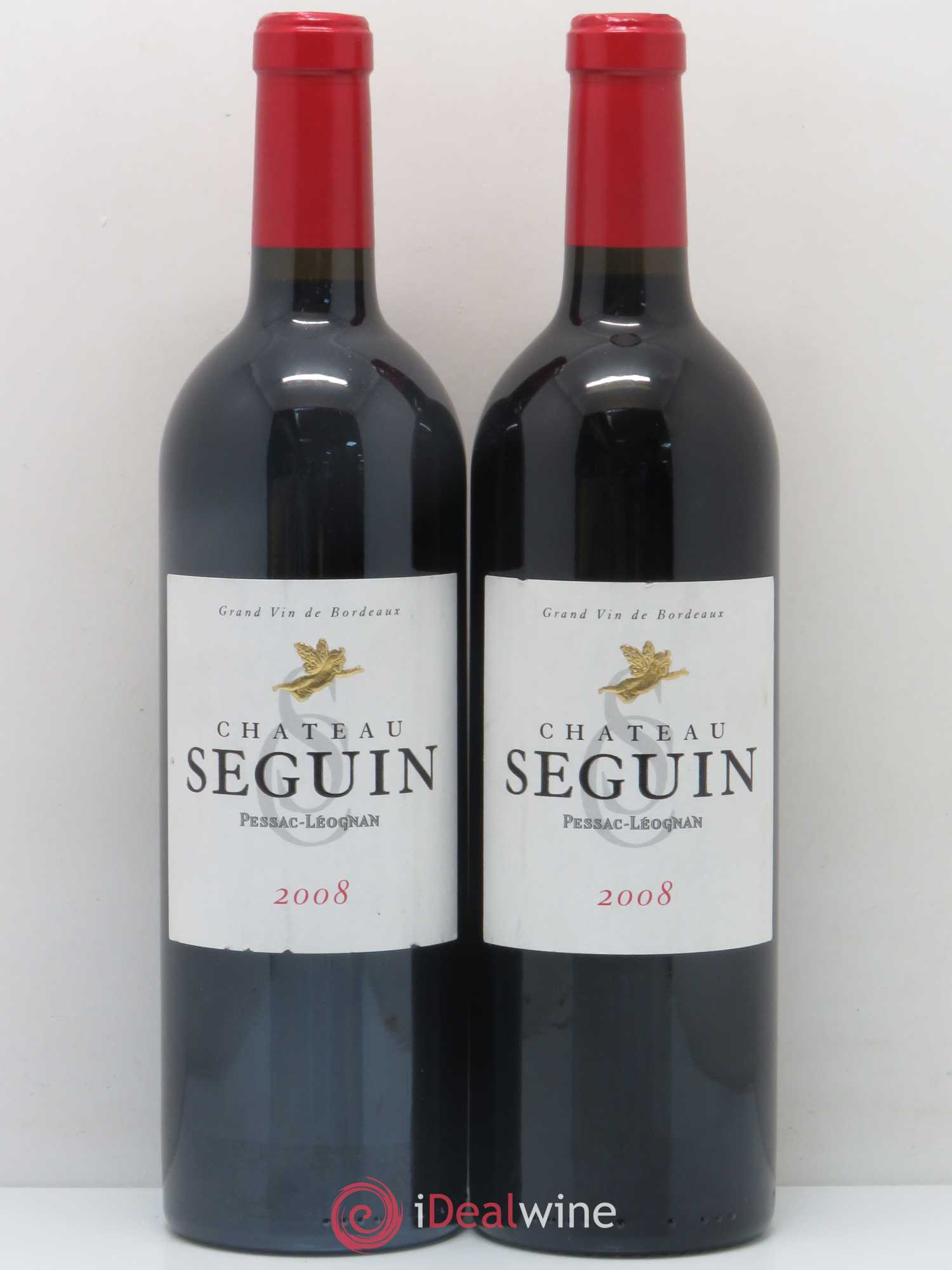 Bordeaux Chateau Seguin 2008 - Posten von 2 Flaschen - 0