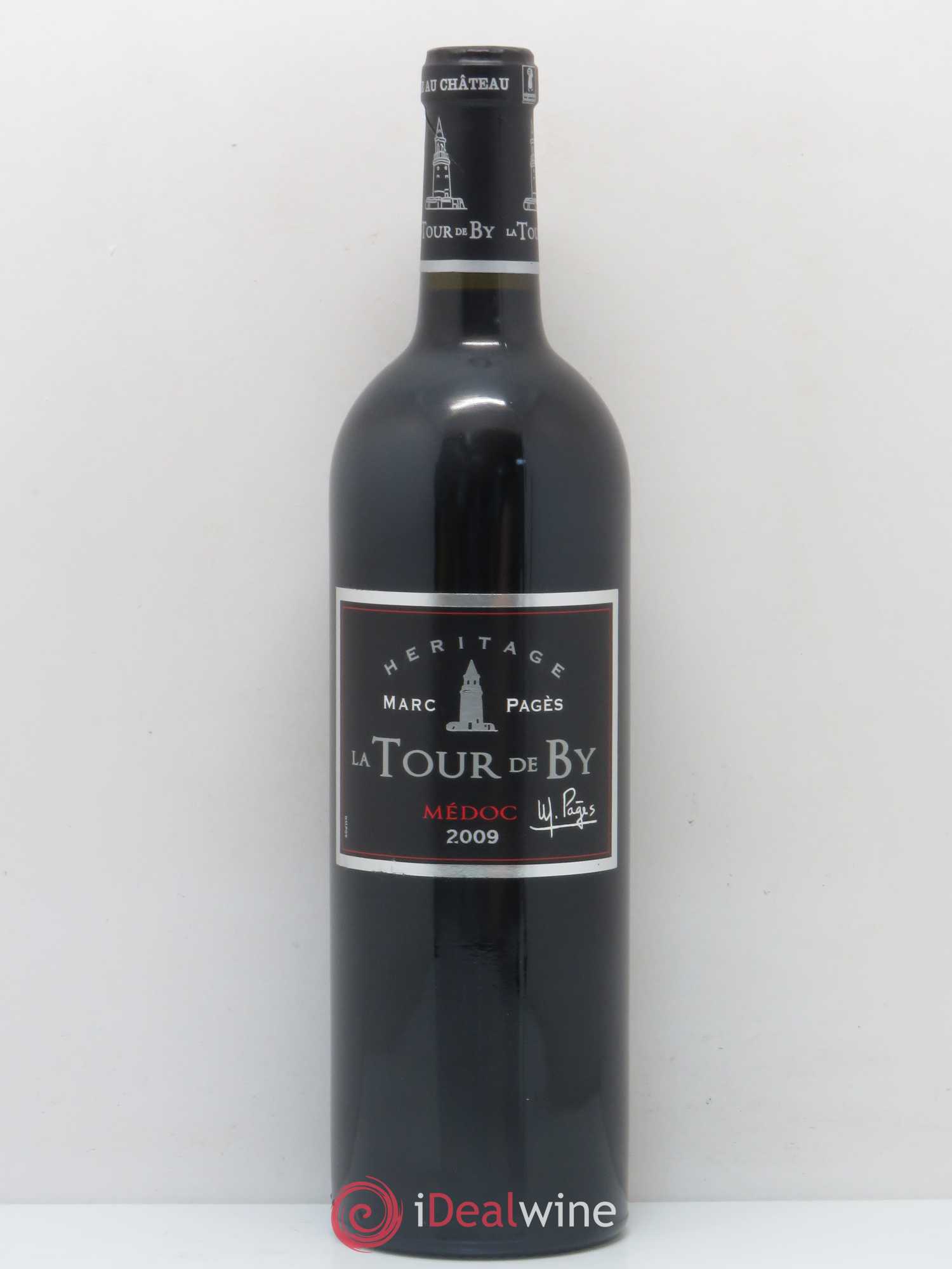 Château La Tour de By Cru Bourgeois Cuvée Héritage (sans prix de réserve) 2009 - Posten von 1 Flasche - 0
