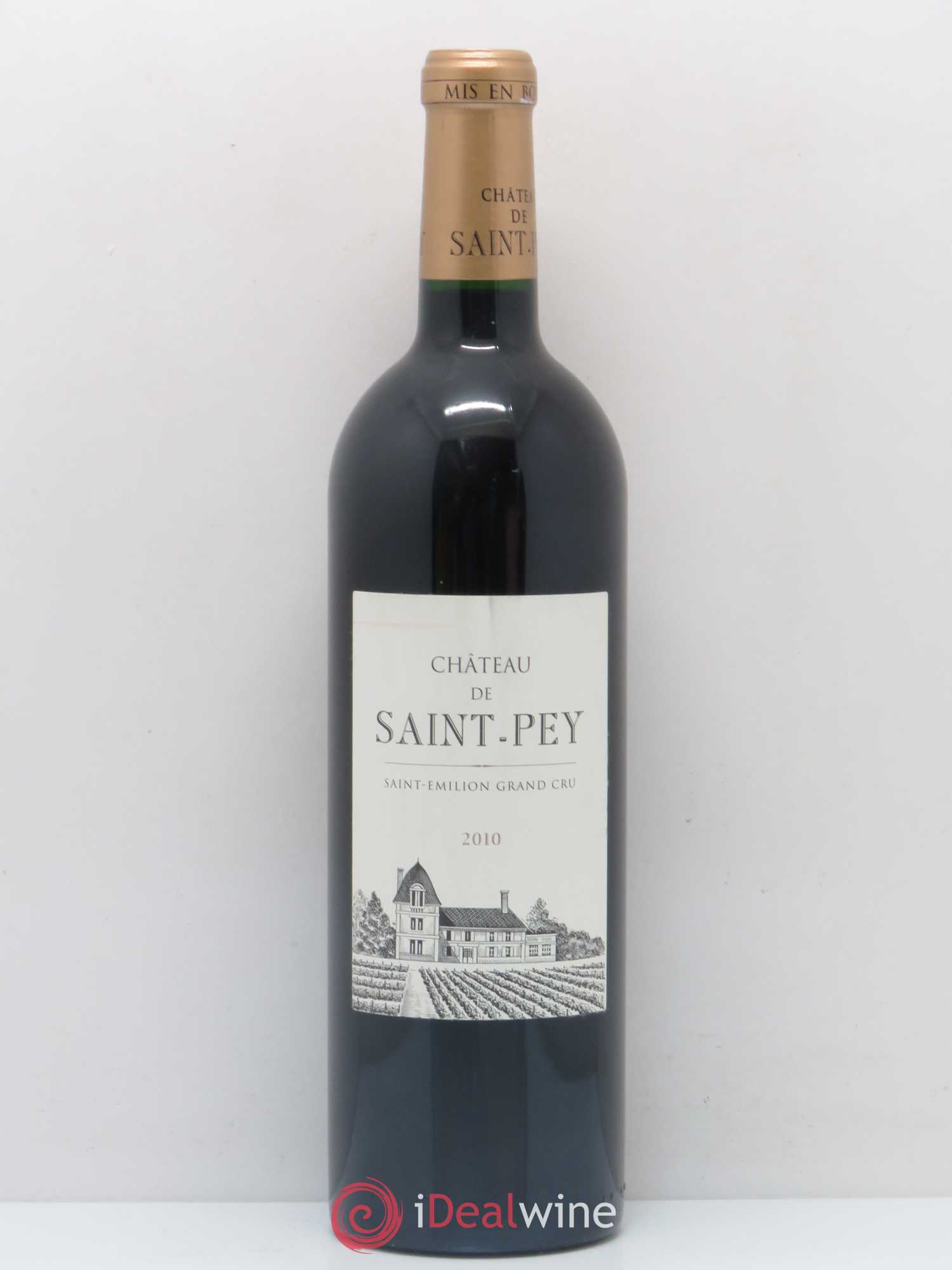 Bordeaux Saint Emilion Grand Cru Chateau de Saint-Pey 2010 - Posten von 1 Flasche - 0