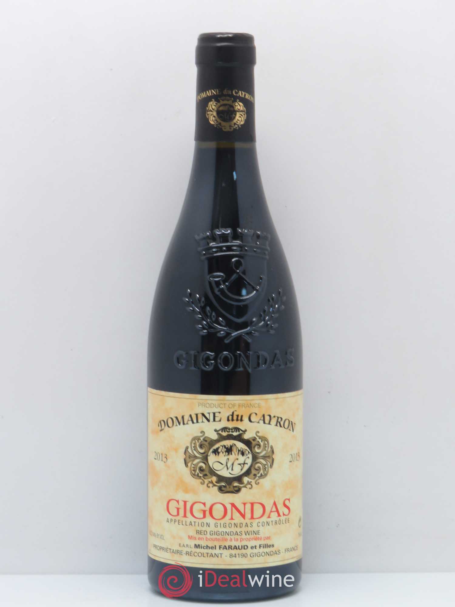 Gigondas Domaine Du Cayron 2013 - Lot de 1 bouteille - 0