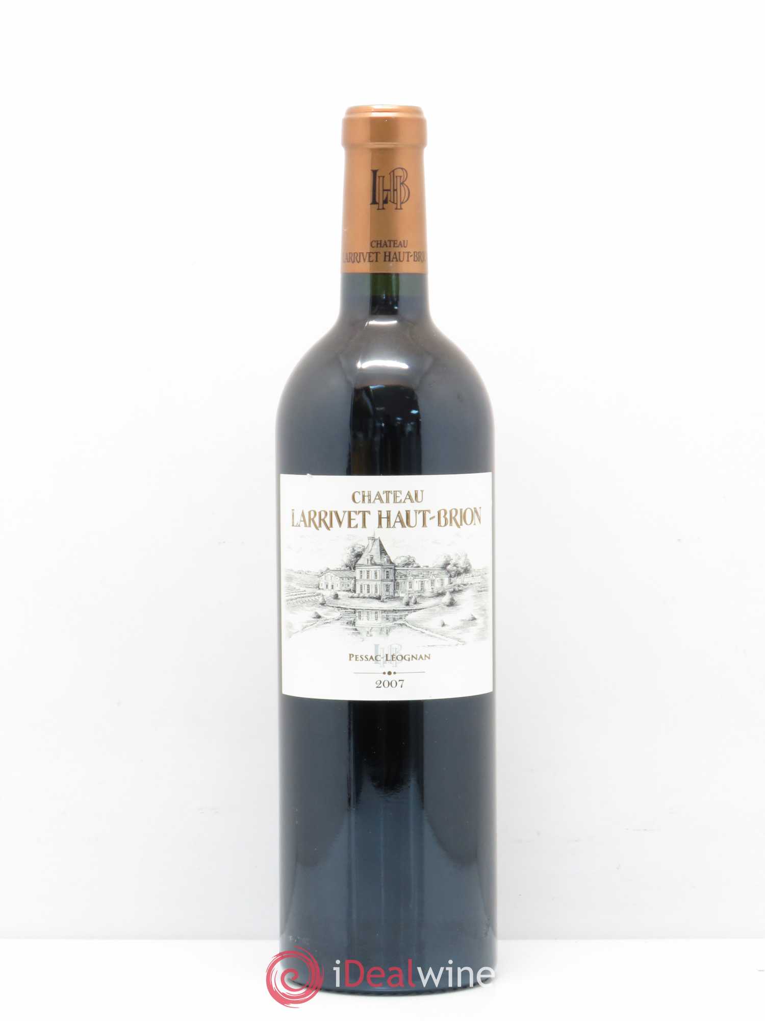 Château Larrivet Haut-Brion 2007 - Lot de 1 bouteille - 0