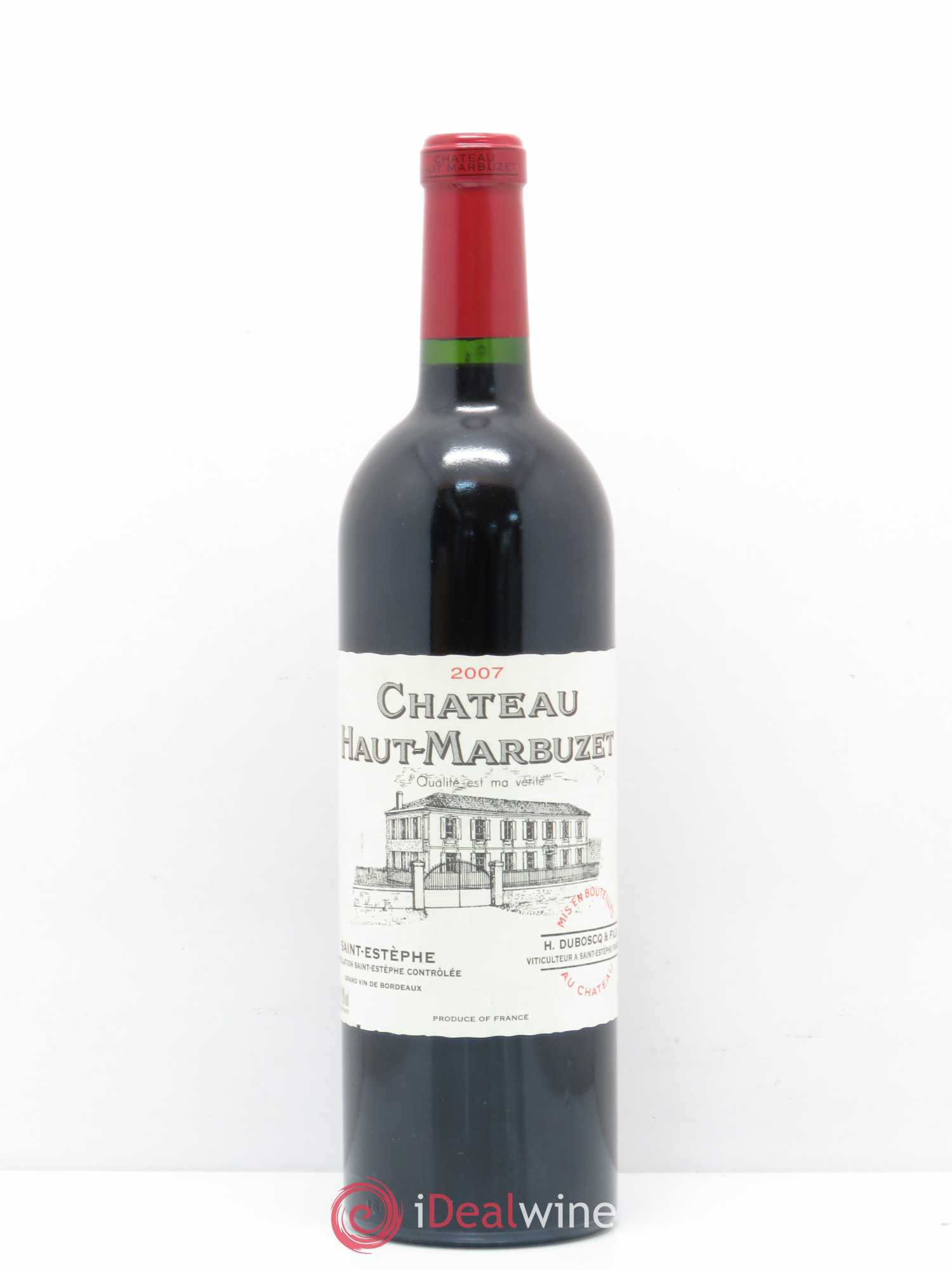 Château Haut Marbuzet 2007 - Lot de 1 bouteille - 0