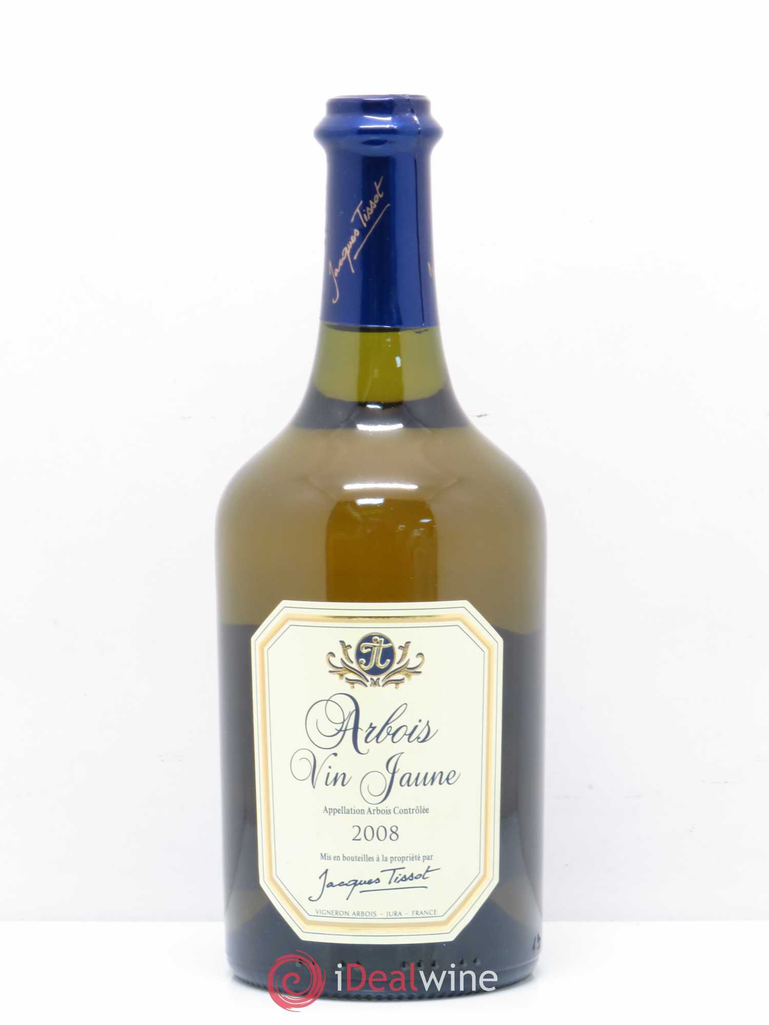 Arbois Vin Jaune Jacques Tissot 2008 - Lot de 1 bouteille - 0