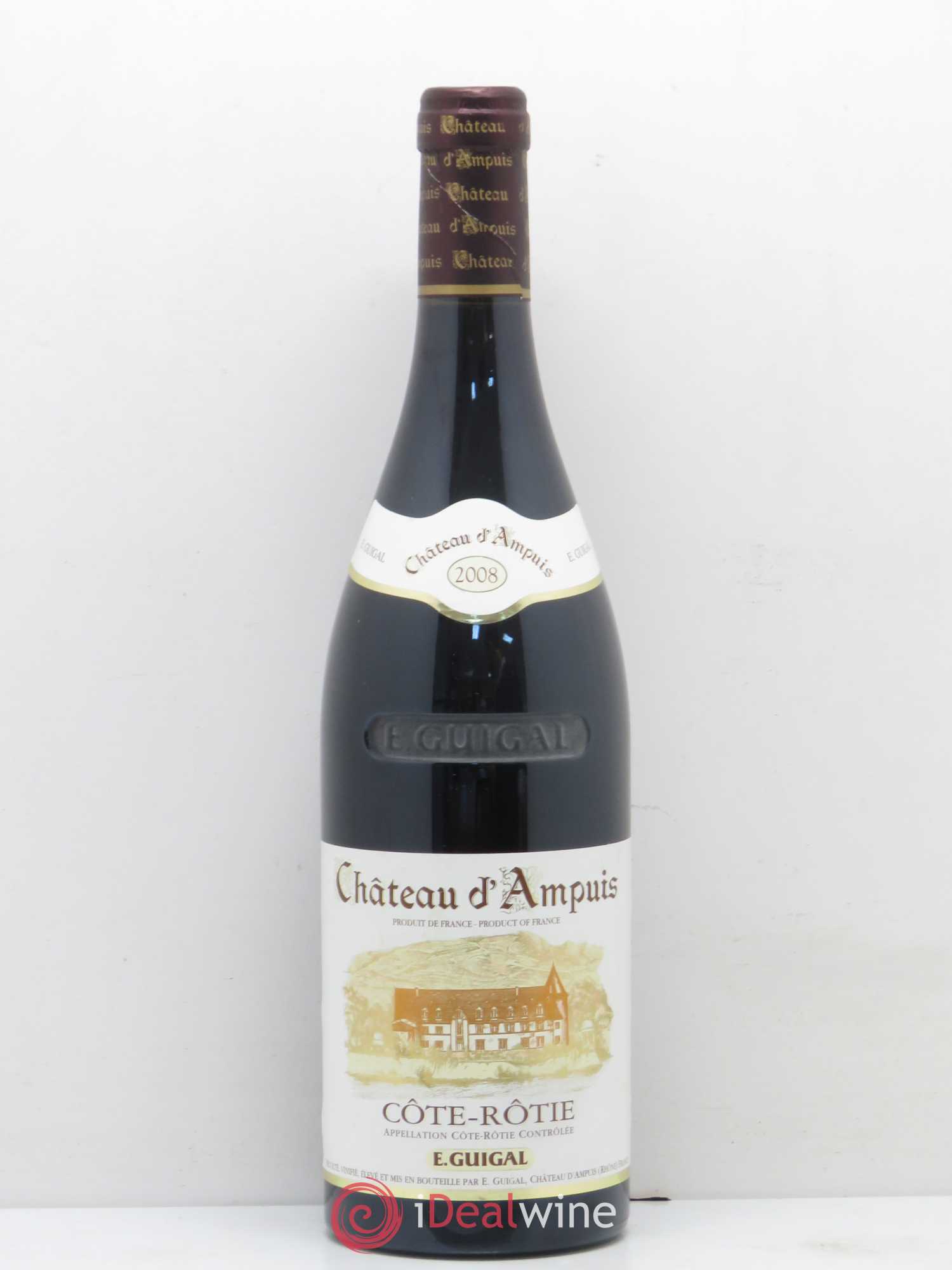 Côte-Rôtie Château d'Ampuis Guigal 2008 - Lot de 1 bouteille - 0