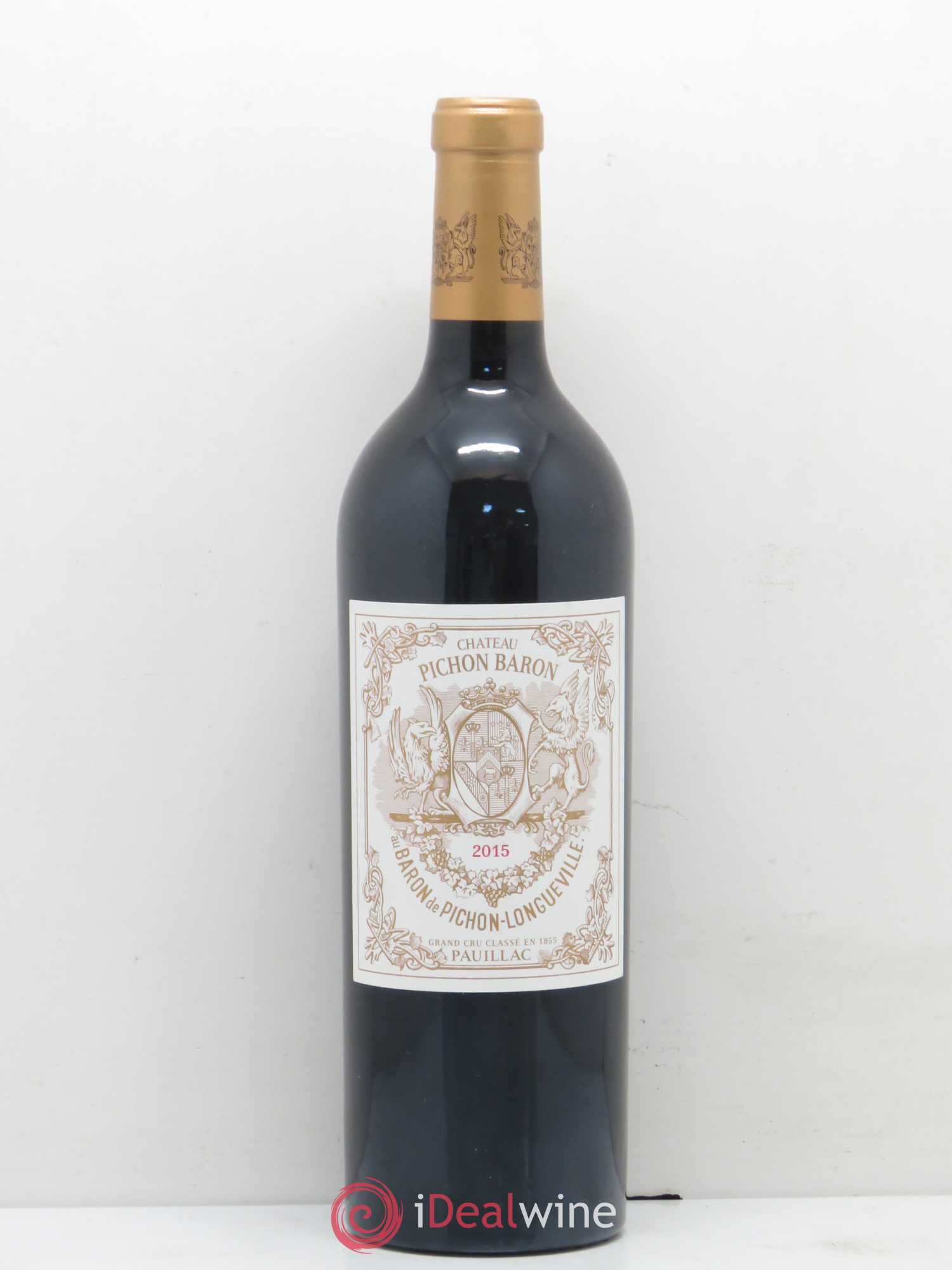 Pichon Longueville Baron 2ème Grand Cru Classé 2015 - Lot de 1 bouteille - 0