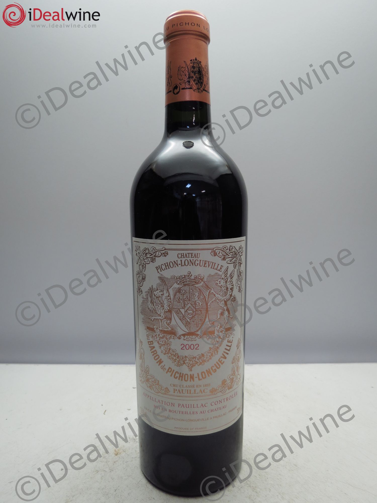 Pichon Longueville Baron 2ème Grand Cru Classé 2002 - Lot de 1 bouteille - 0