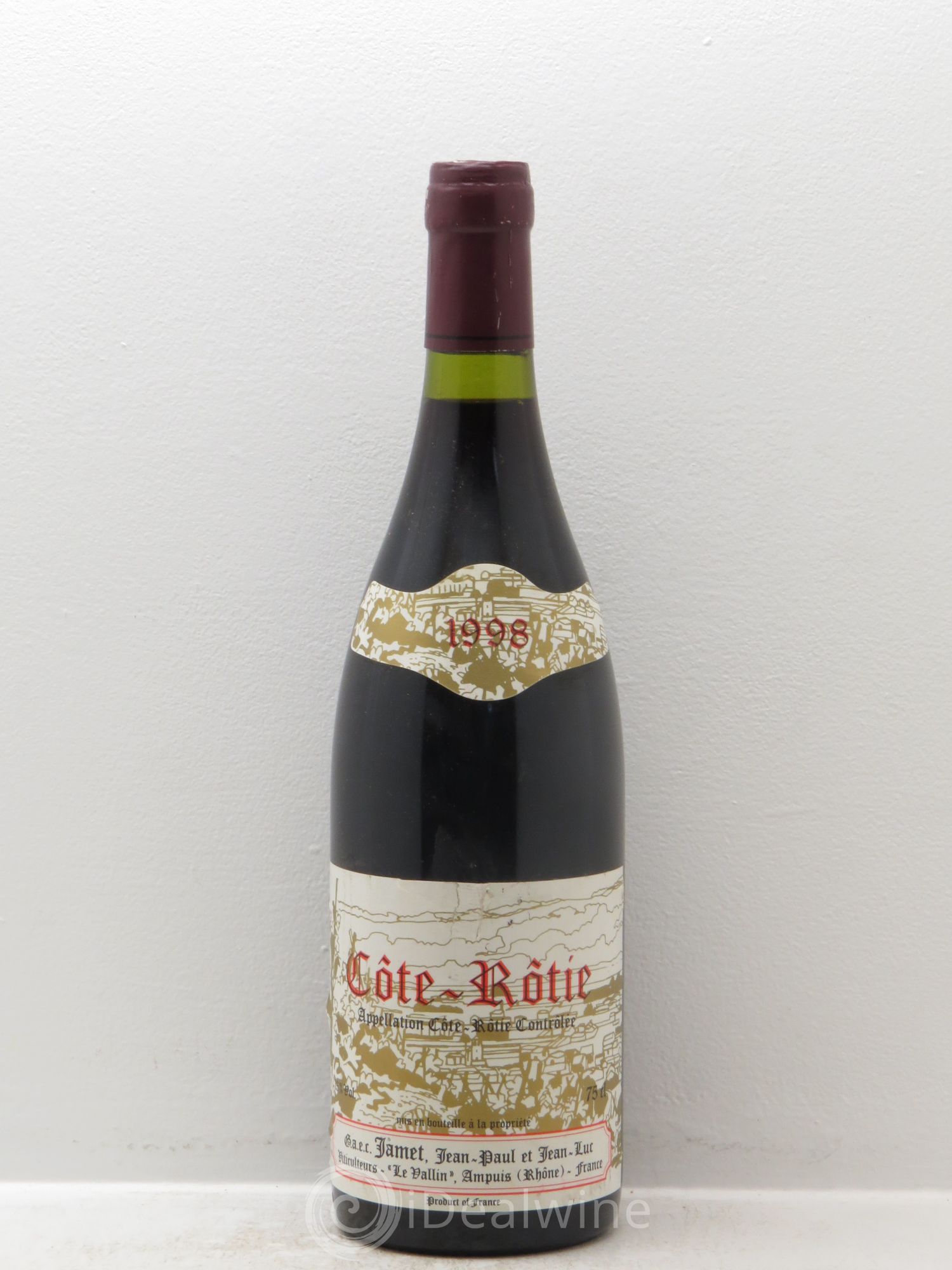 Côte-Rôtie Jamet (Domaine) 1998 - Lot de 1 bouteille - 0