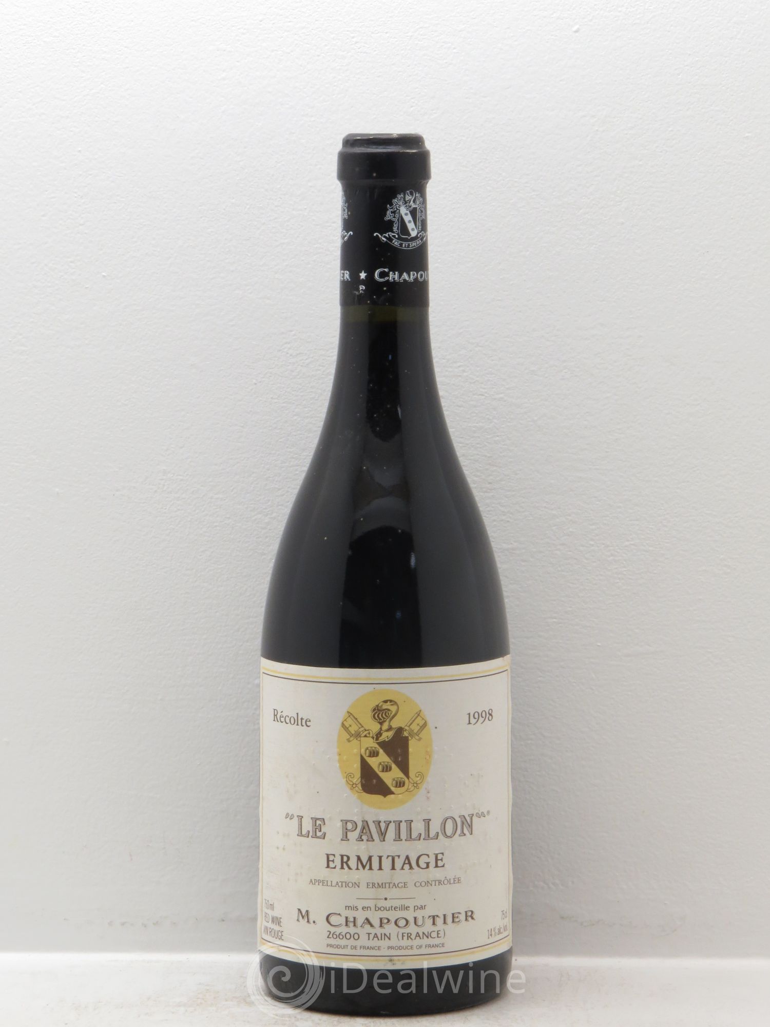 Hermitage Ermitage Le Pavillon Chapoutier 1998 - Lot de 1 bouteille - 0