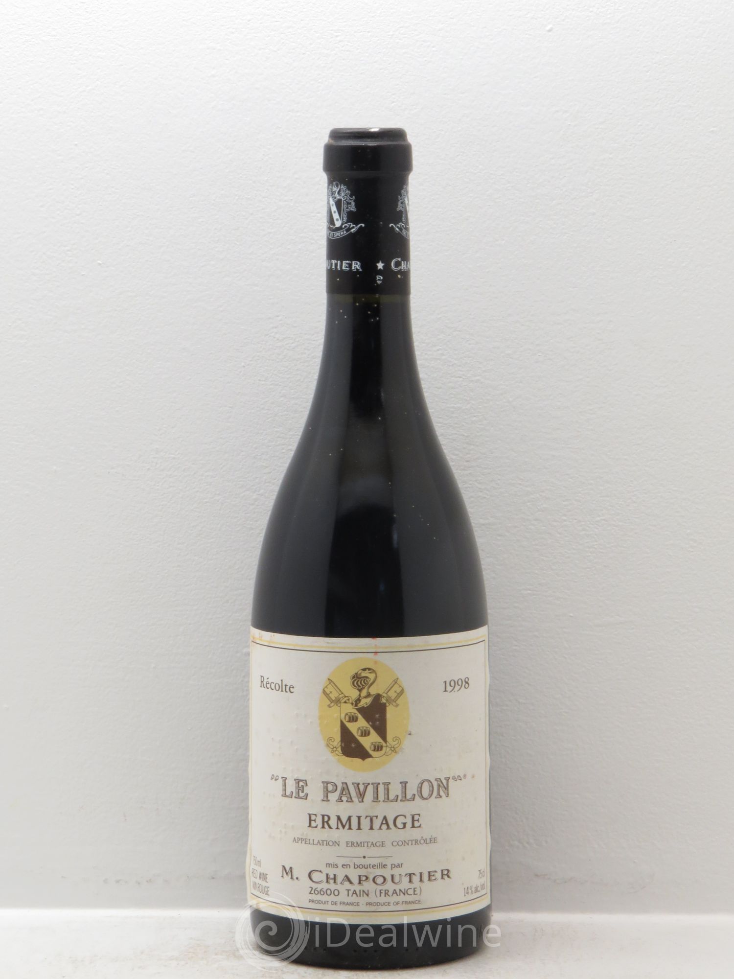Hermitage Ermitage Le Pavillon Chapoutier 1998 - Lot de 1 bouteille - 0