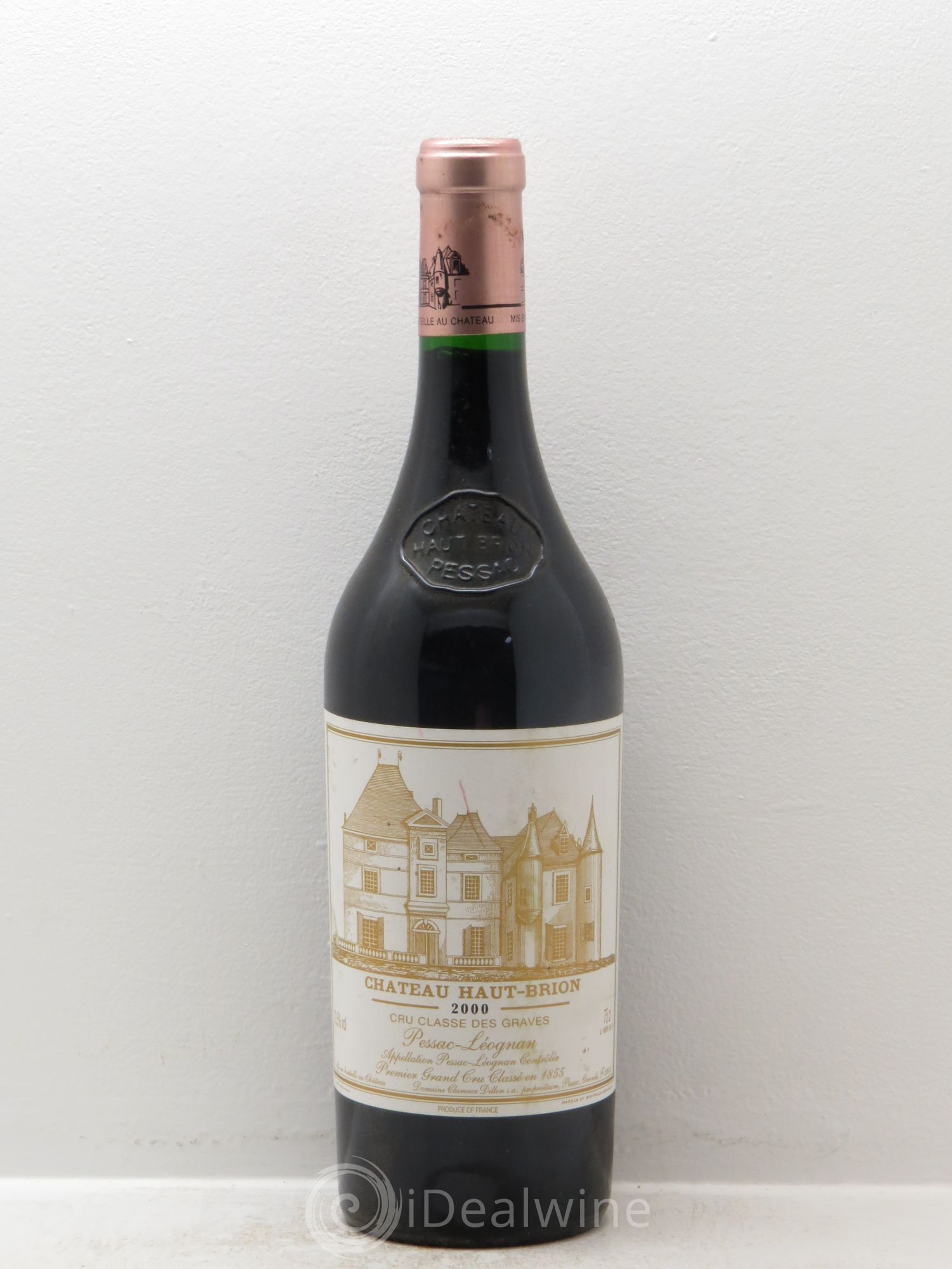 Château Haut Brion 1er Grand Cru Classé 2000 - Lot de 1 bouteille - 0