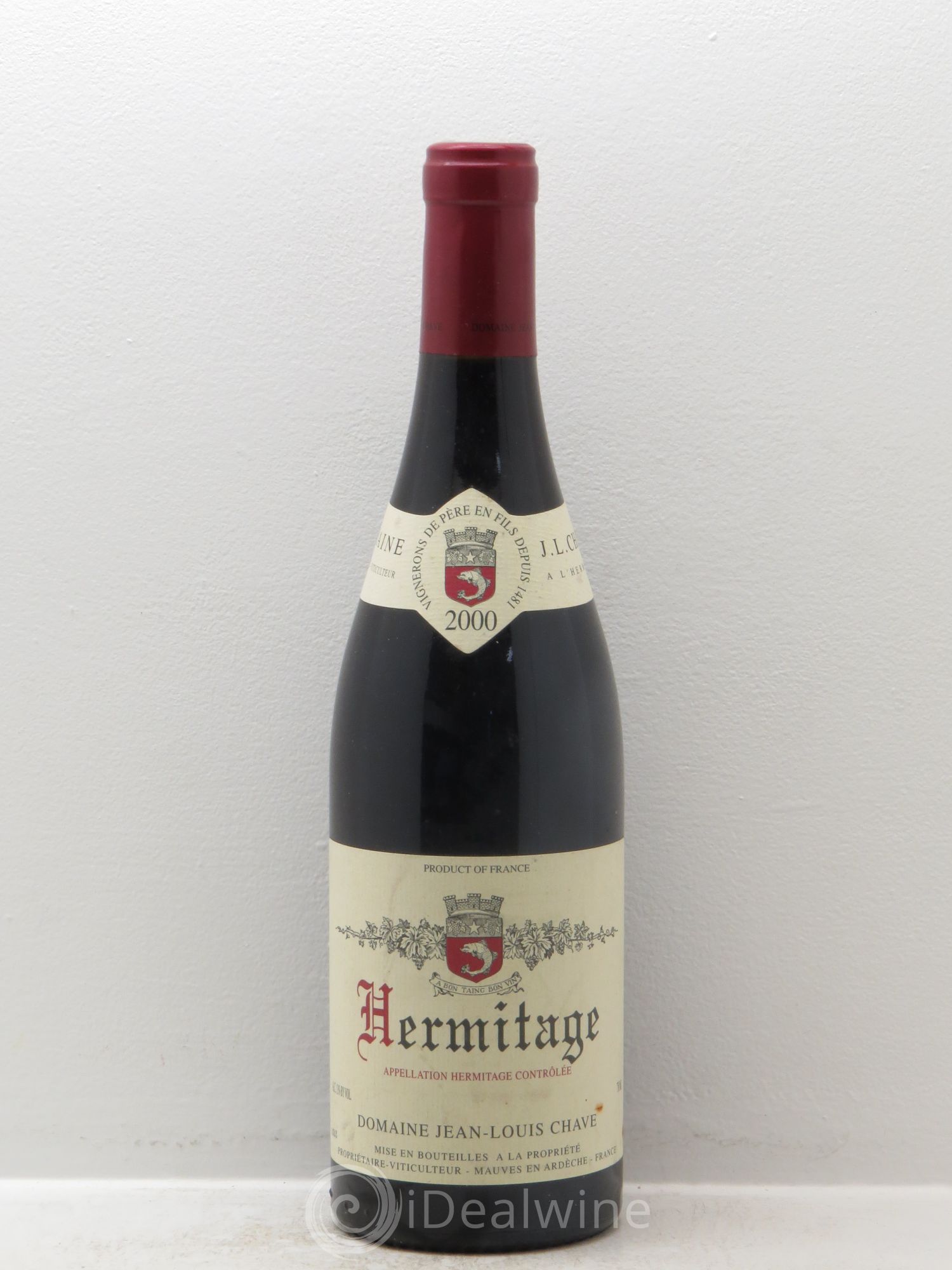 Hermitage Jean-Louis Chave 2000 - Lot de 1 bouteille - 0