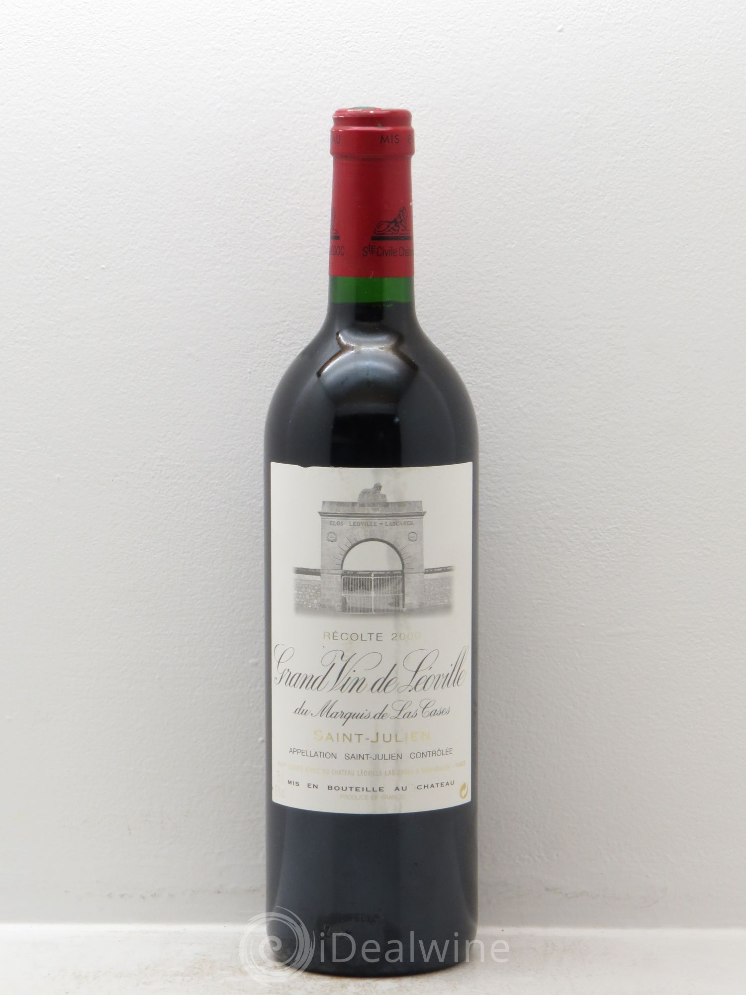 Château Léoville Las Cases 2ème Grand Cru Classé 2000 - Lot de 1 bouteille - 0