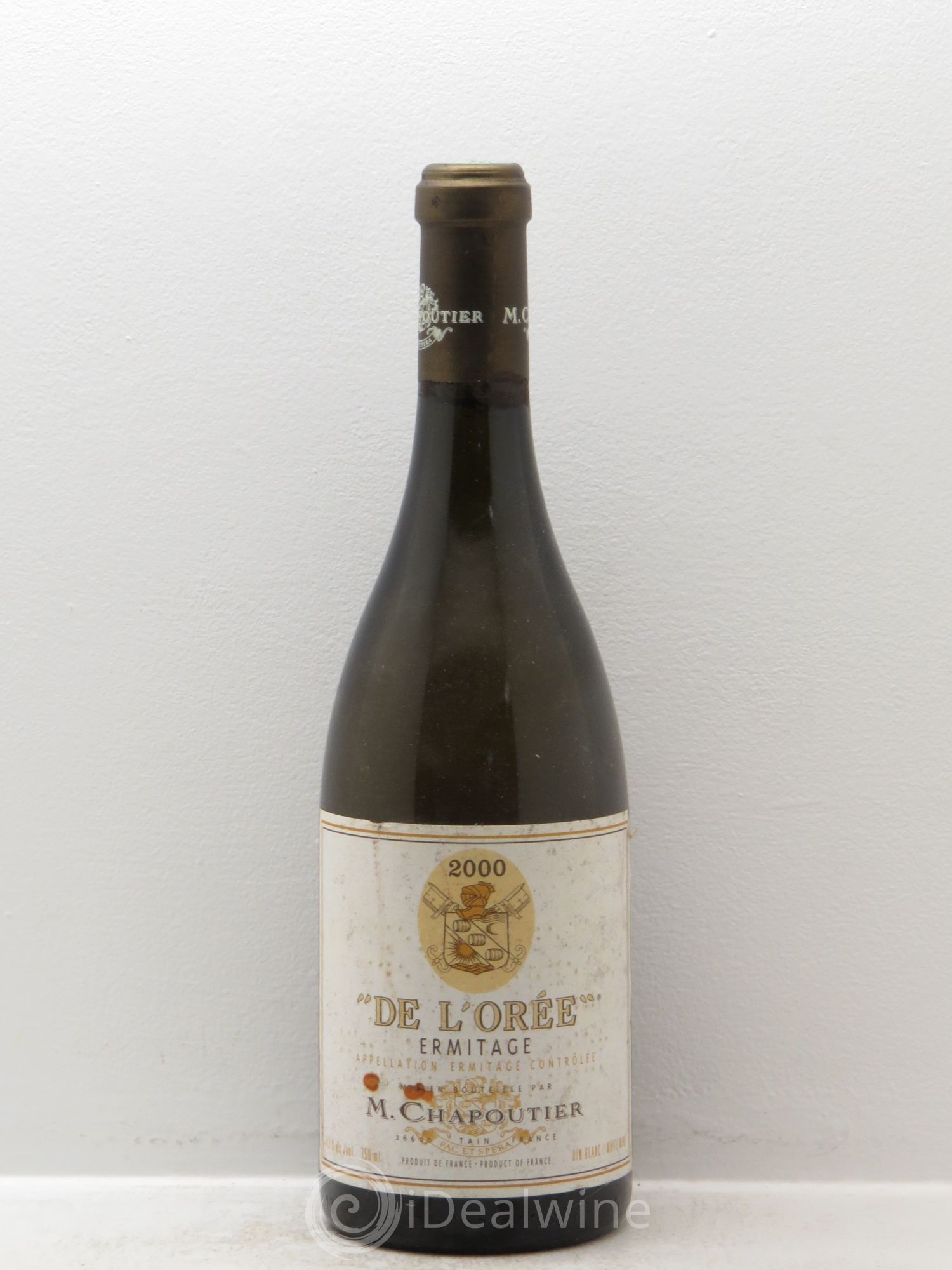 Hermitage Ermitage de l'Orée Chapoutier 2000 - Lot de 1 bouteille - 0