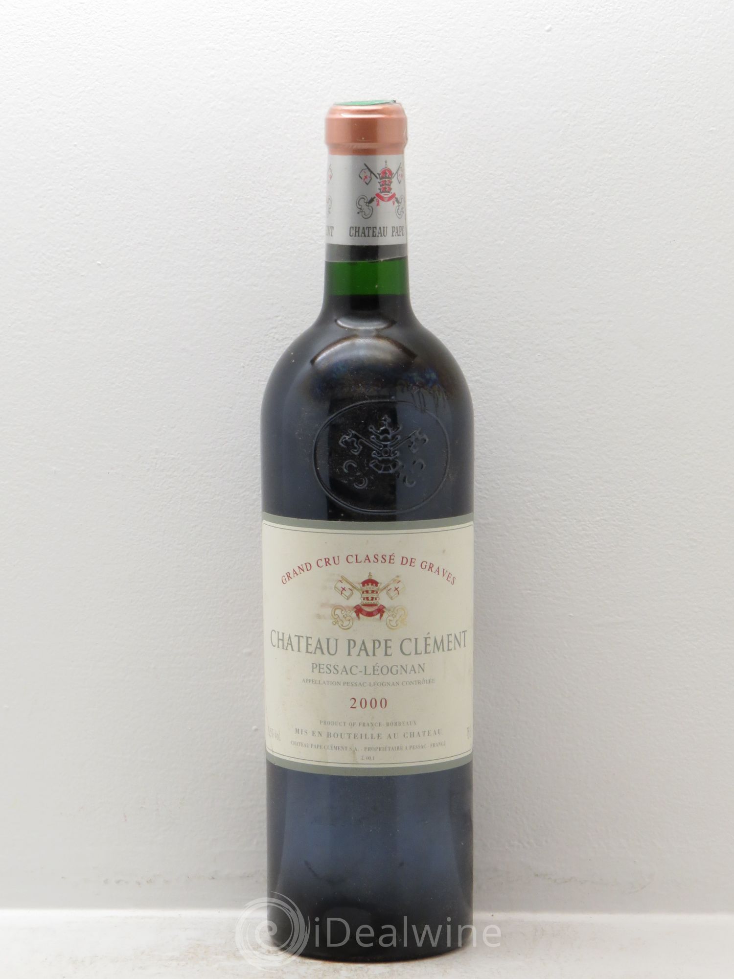 Château Pape Clément Cru Classé de Graves 2000 - Lot de 1 bouteille - 0