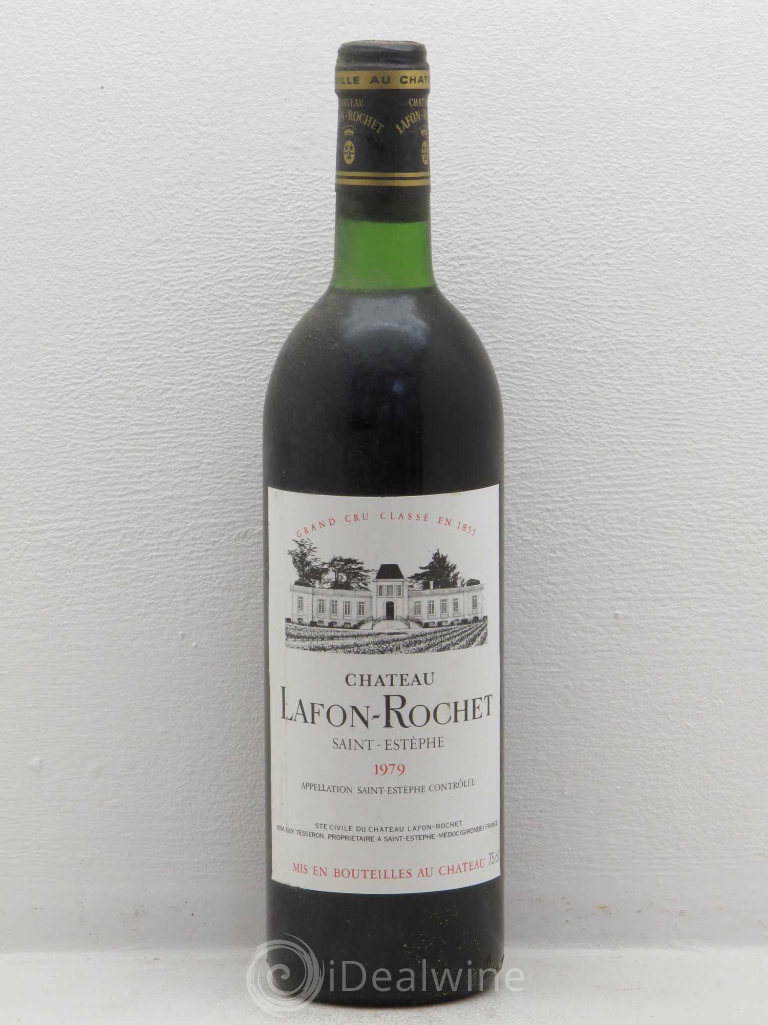 Château Lafon Rochet 4ème Grand Cru Classé (sans prix de réserve) 1979 - Lot de 1 bouteille - 0