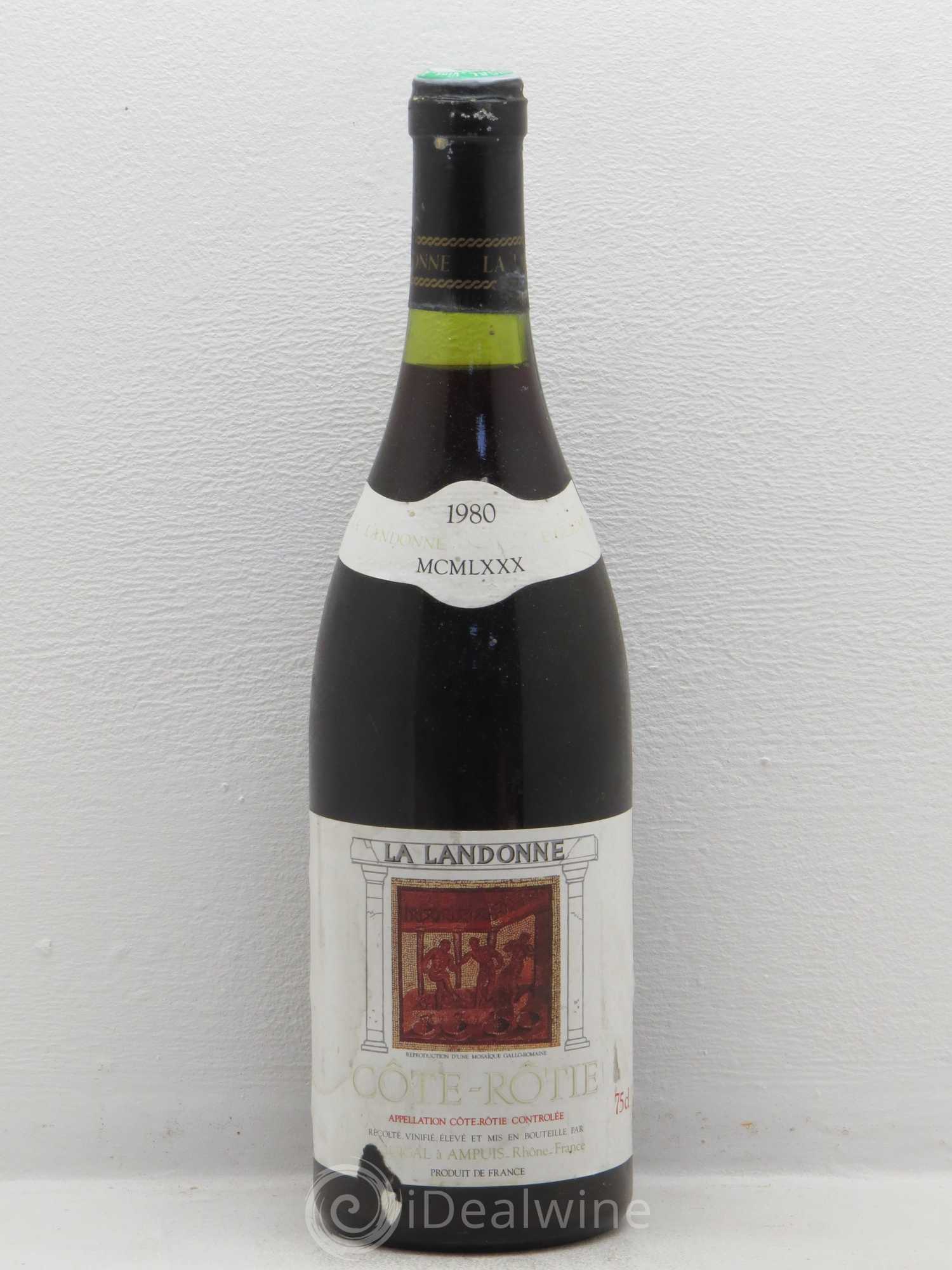 Côte-Rôtie La Landonne Guigal 1980 - Lot de 1 bouteille - 0