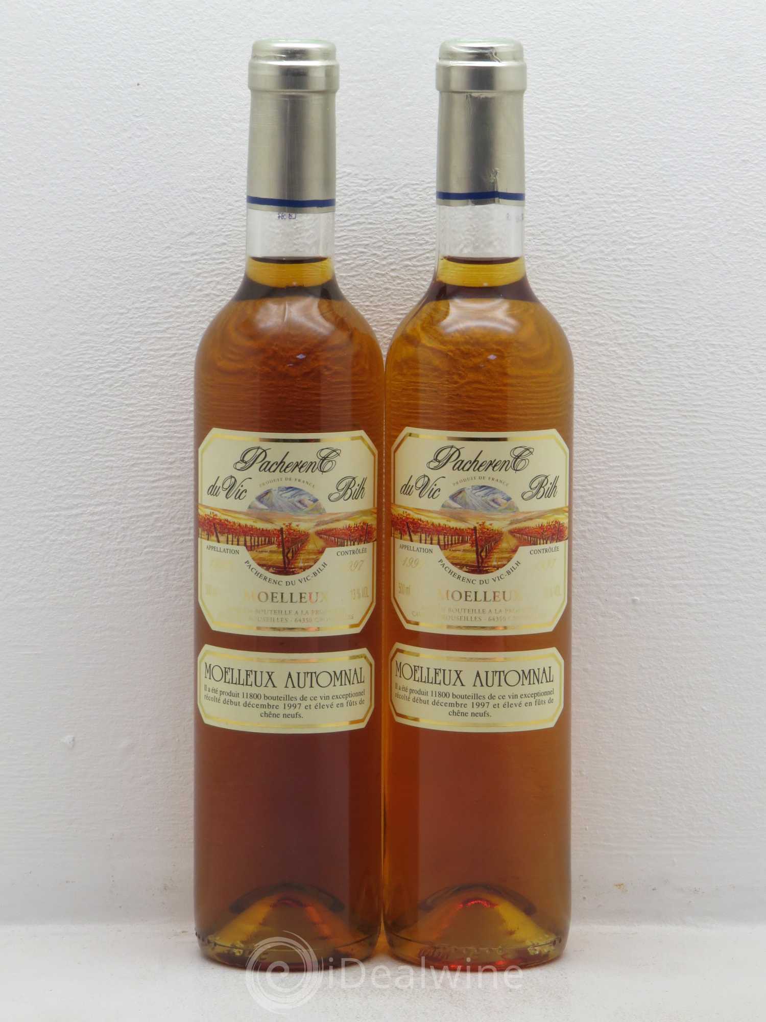 Pacherenc du Vic-Bilh Cave de Crouseille (sans prix de réserve) 1997 - Lotto di 2 bottiglie - 0